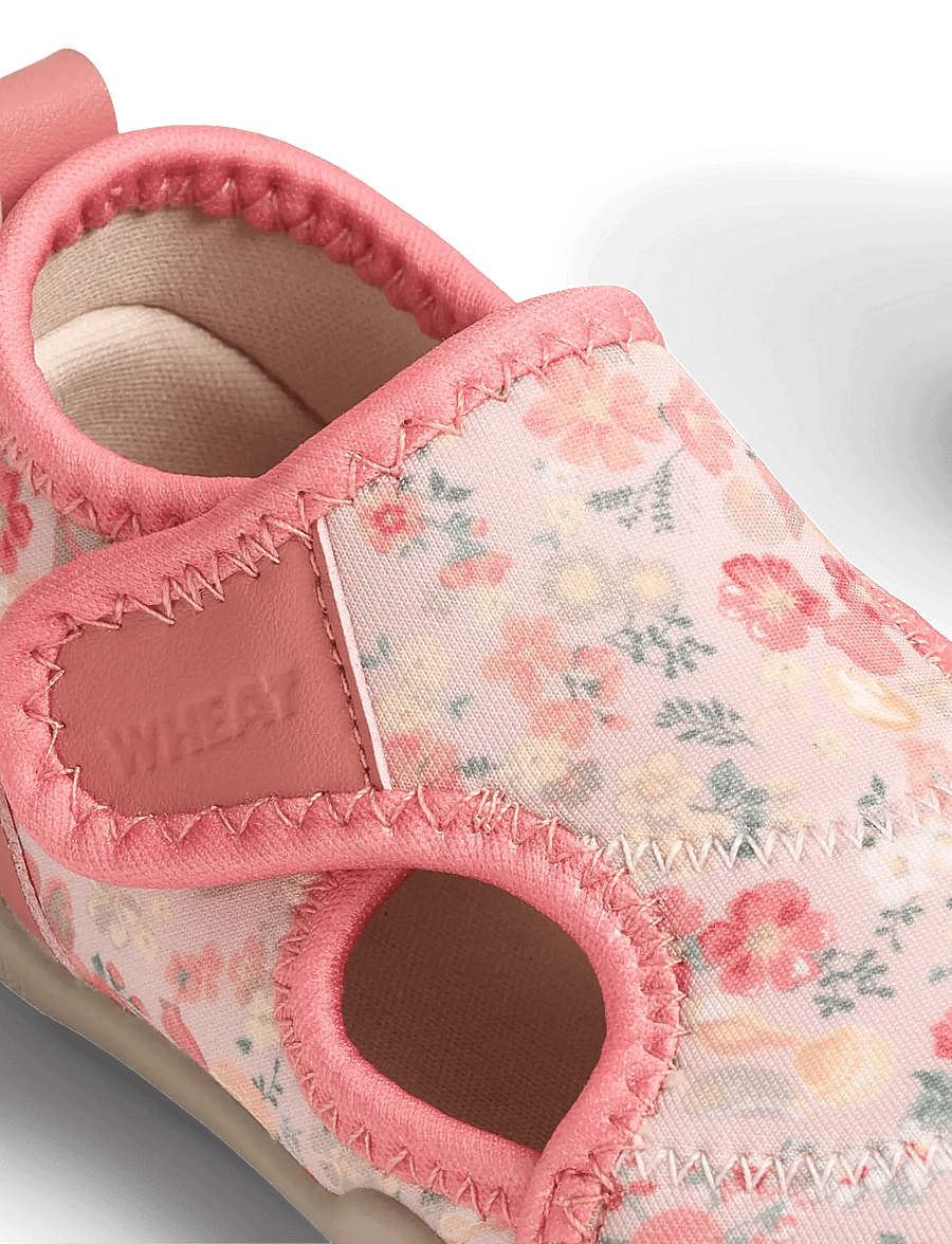 Wheat - Beach Shoe Swirl - wasserschuhe - ivory flower meadow - 3