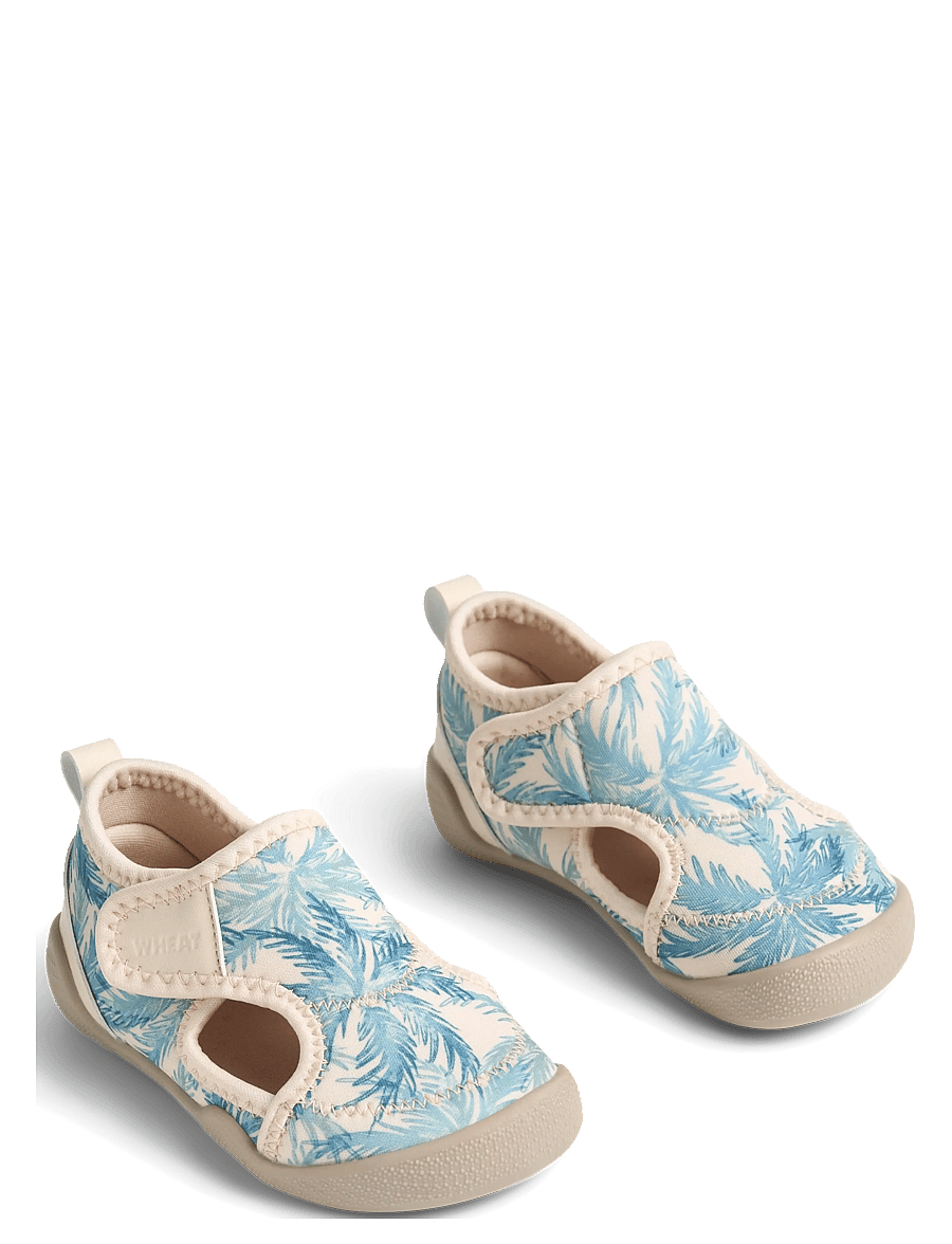 Wheat - Beach Shoe Swirl - ujumisjalatsid - palm blue - 0