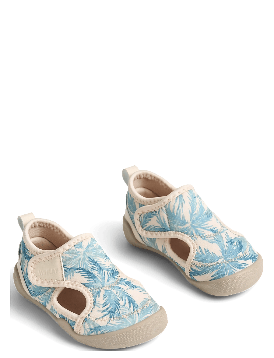 Wheat - Beach Shoe Swirl - ujumisjalatsid - palm blue - 1