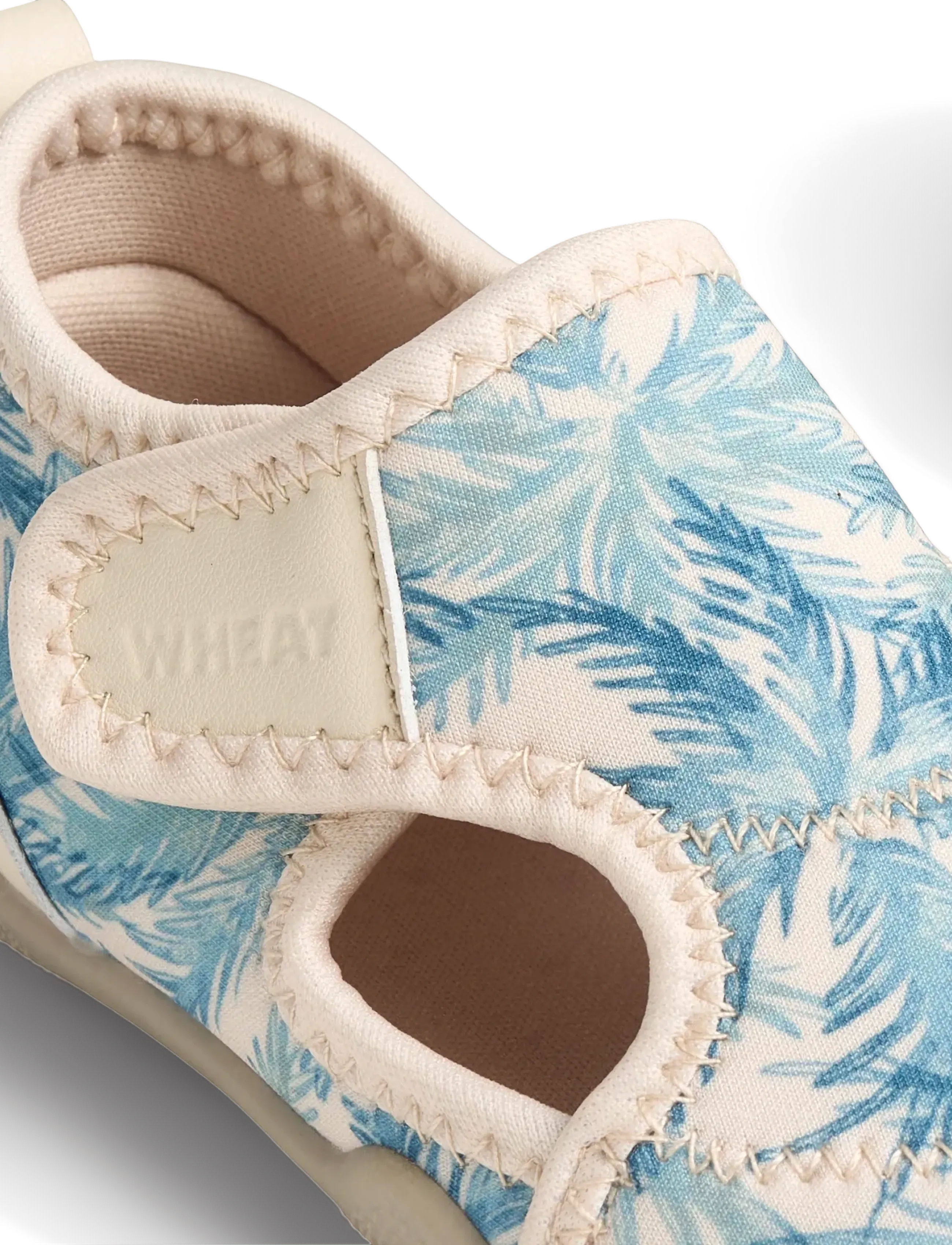 Wheat - Beach Shoe Swirl - water shoes - palm blue - 4