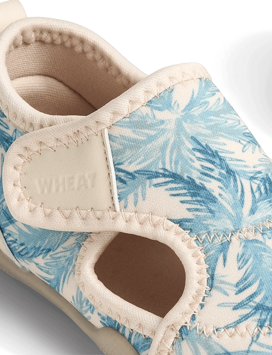 Wheat - Beach Shoe Swirl - ujumisjalatsid - palm blue - 4
