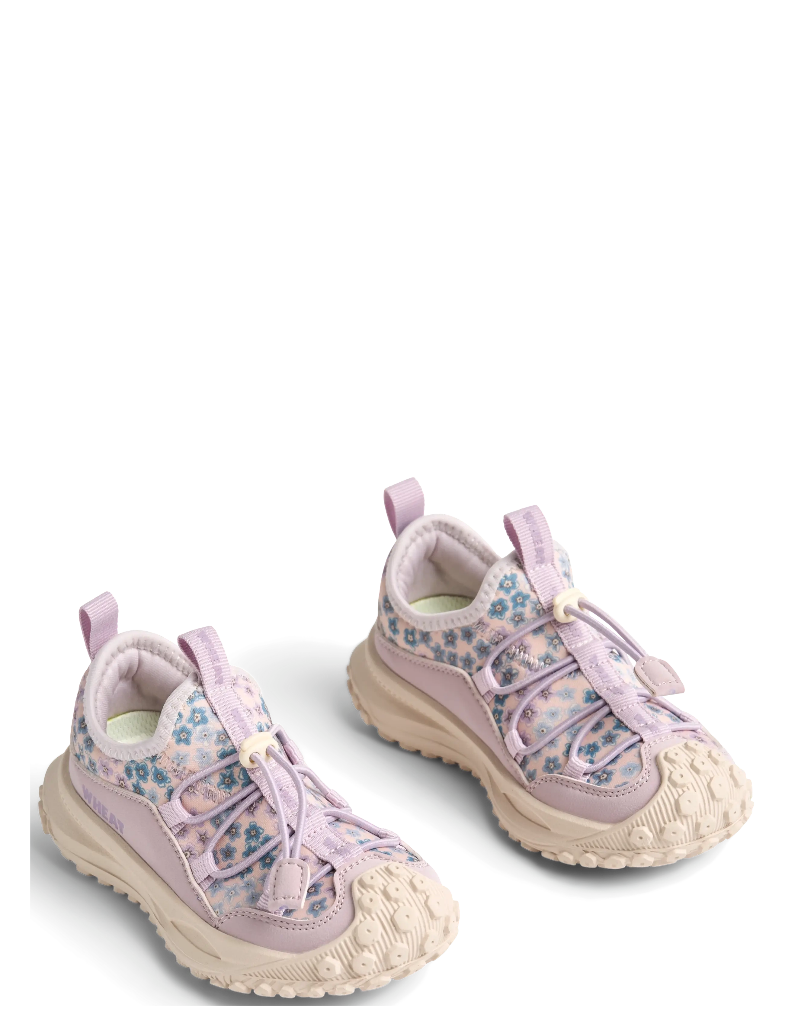Wheat Sneaker Billie - Sneakers - POWDER BLUE FLOWERS / multi