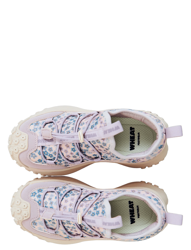 Wheat - Sneaker Billie - kõrge säärega tossud - powder blue flowers - 3