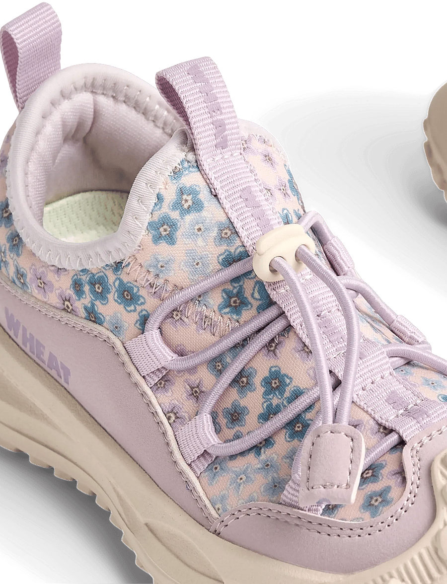 Wheat - Sneaker Billie - kõrge säärega tossud - powder blue flowers - 5