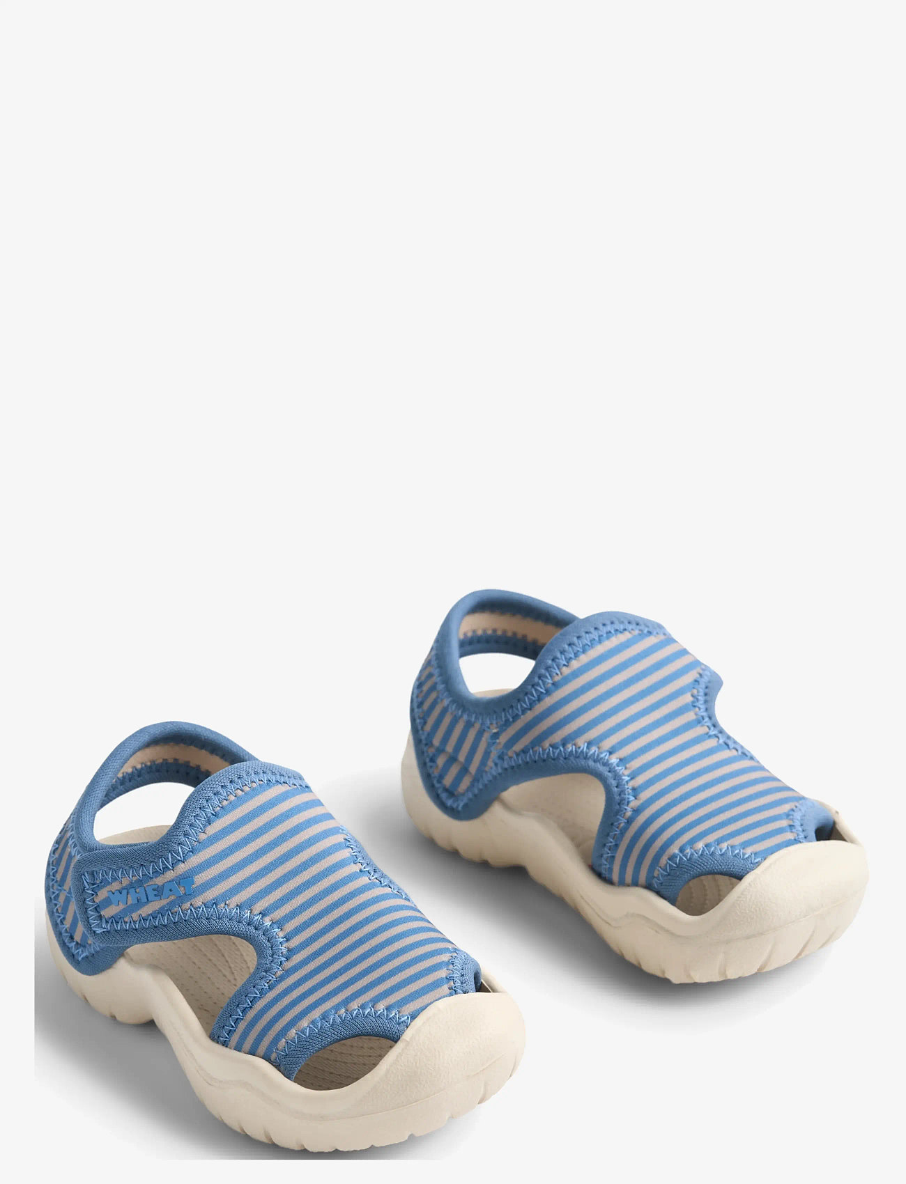 Wheat - Sandal Bani - vandsko - blue swim stripe - 0