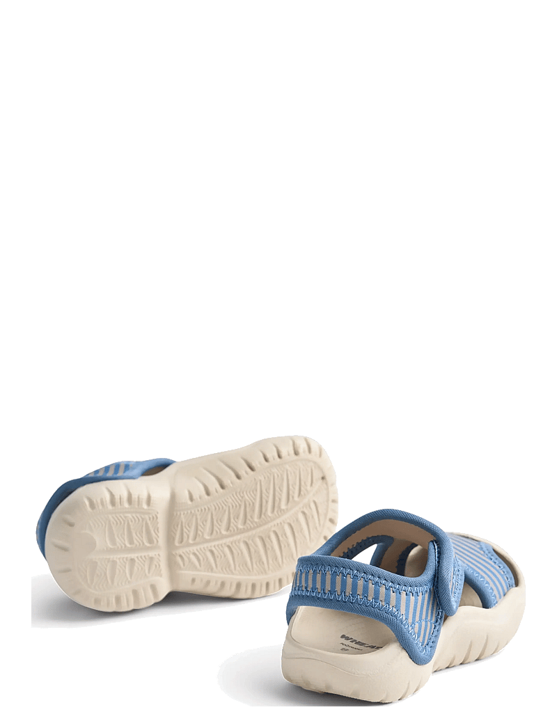 Wheat - Sandal Bani - vandsko - blue swim stripe - 1