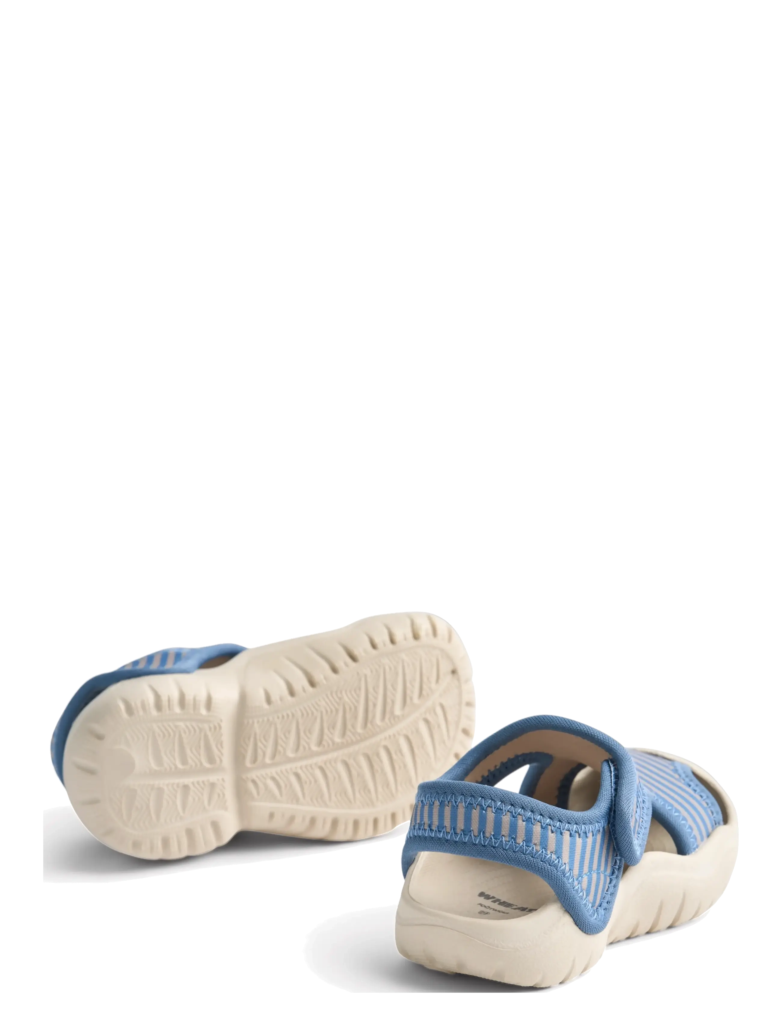 Wheat - Sandal Bani - gode sommertilbud - blue swim stripe - 1