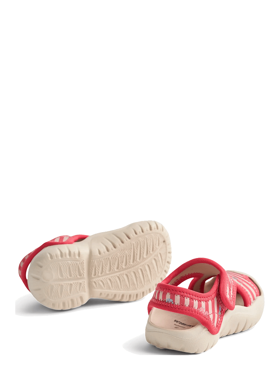 Wheat - Sandal Bani - ujumisjalatsid - red stripe flowers - 1