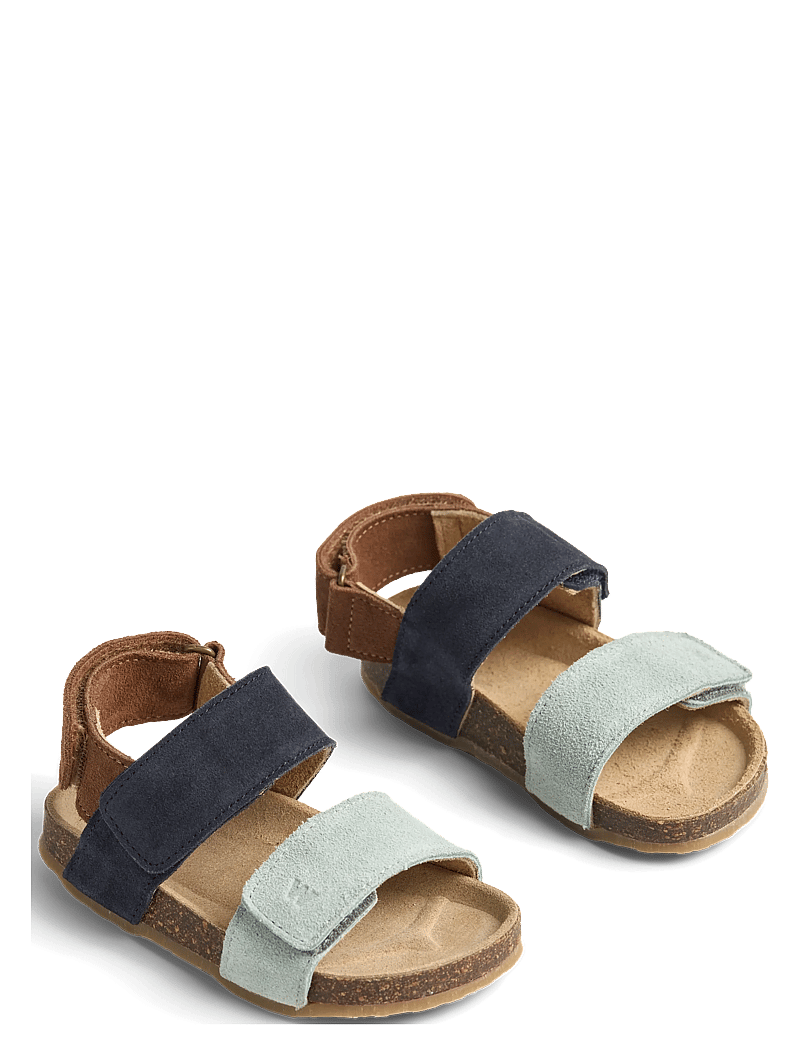 Wheat - Sandal Alphie - sandaler - navy teal water - 0