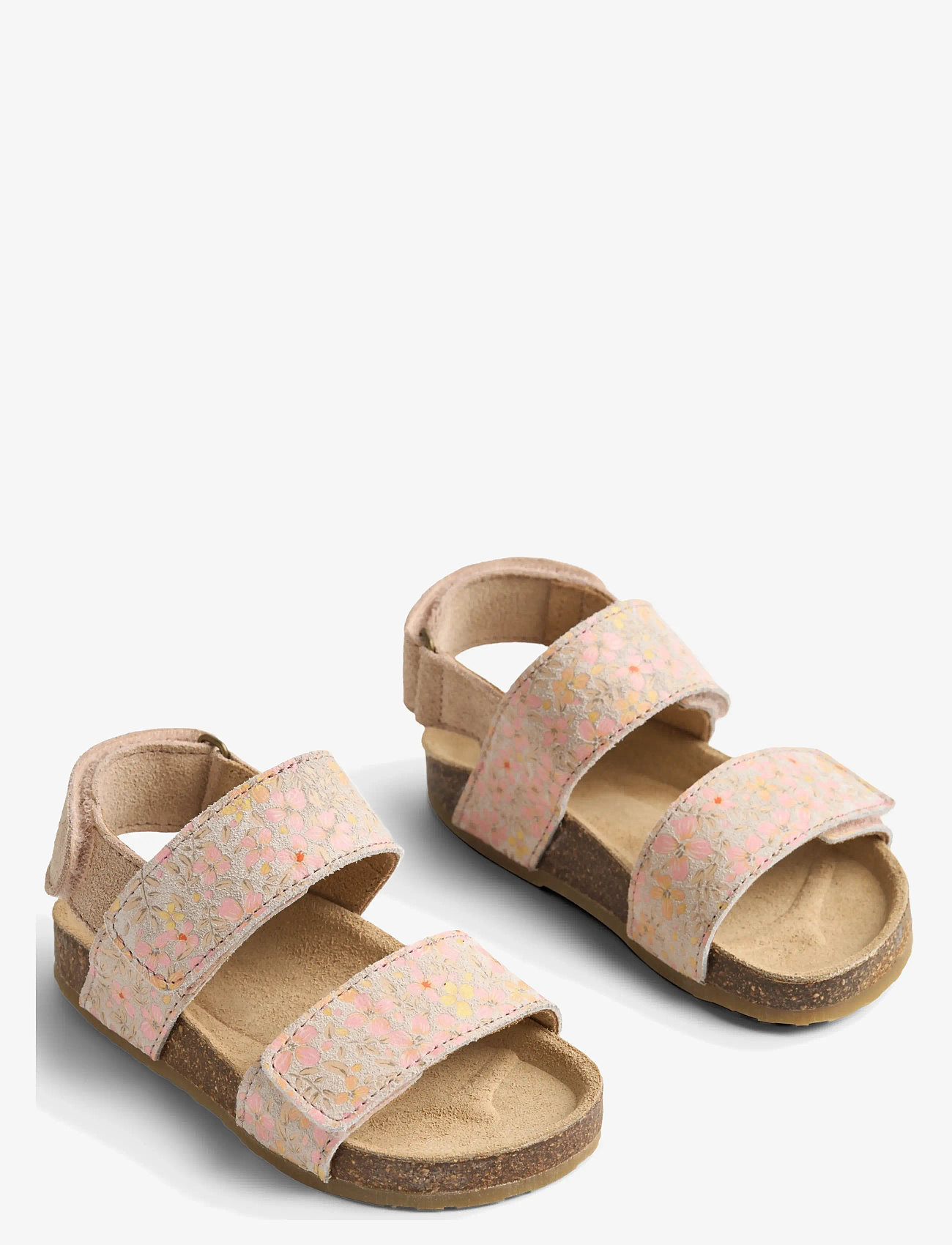 Wheat - Sandal Alphie - sandaler - coral flowers - 0