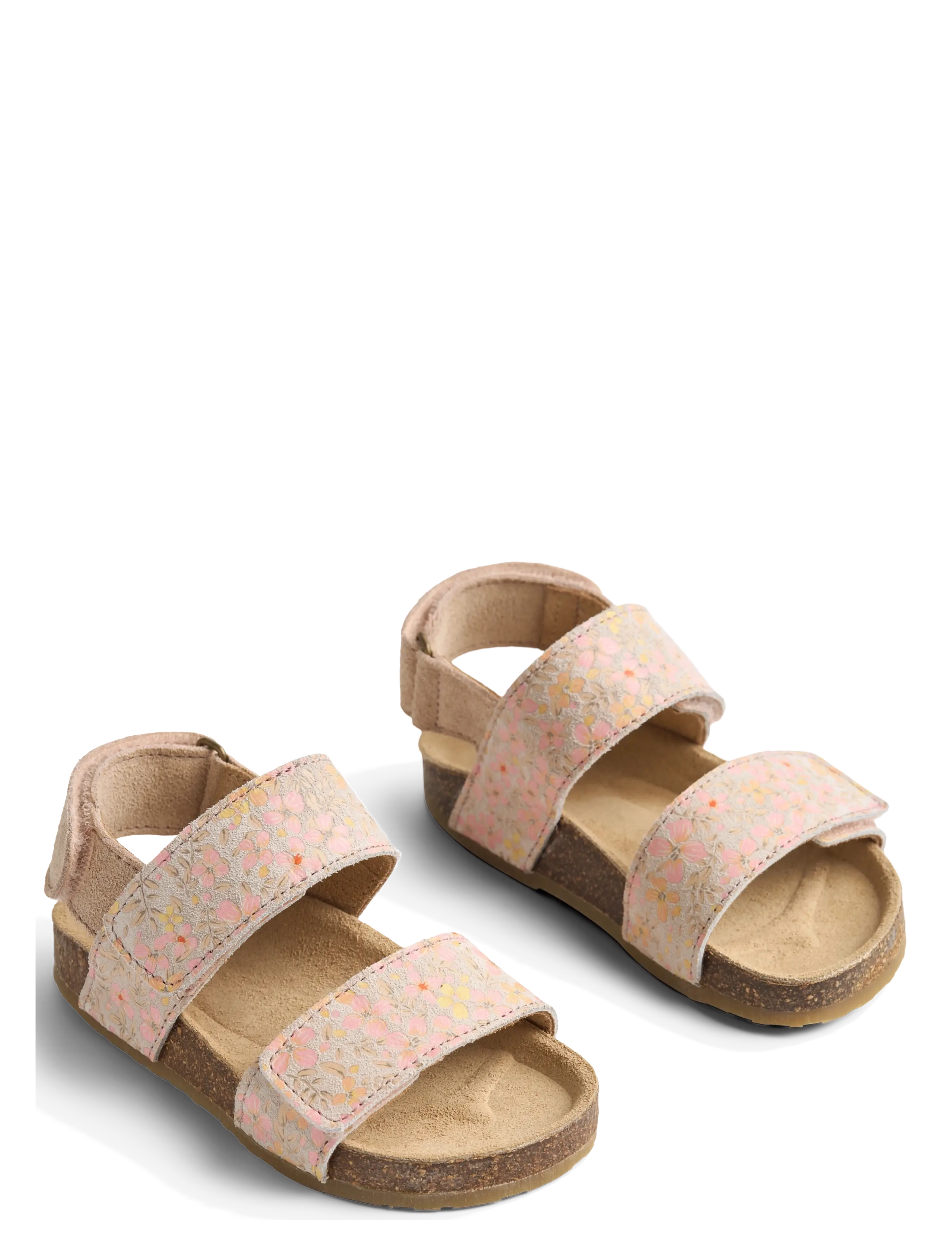 Wheat Sandal Alphie - Shoes - CORAL FLOWERS / pink/rose