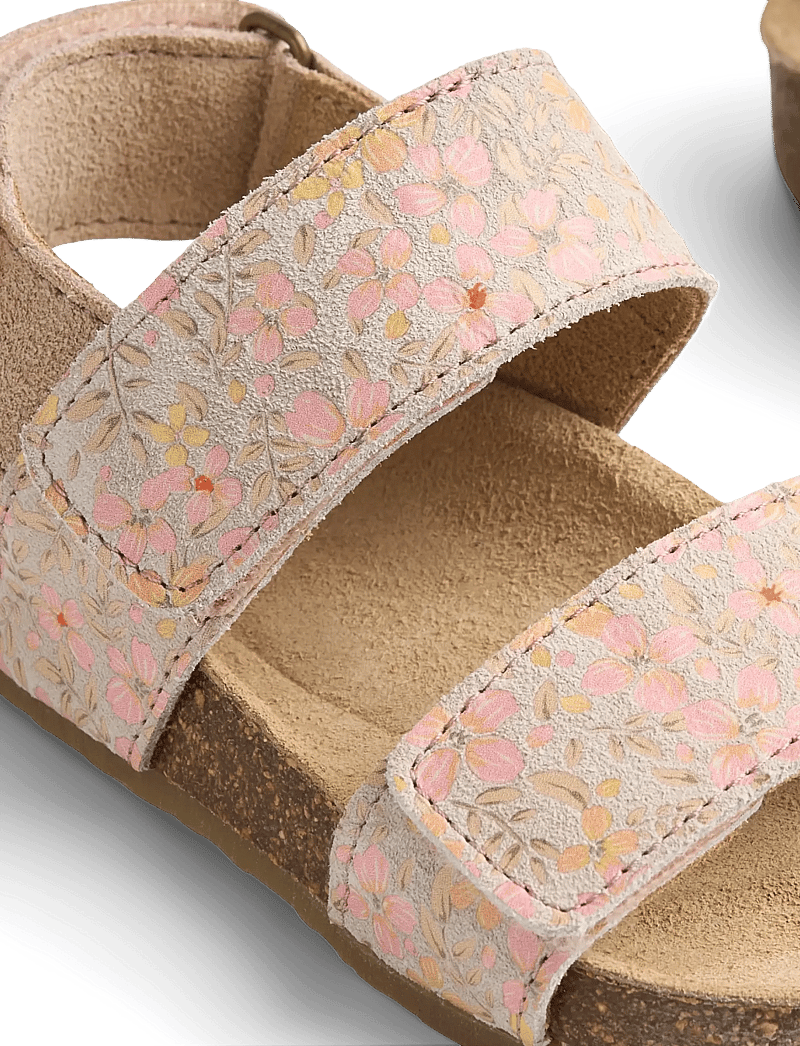 Wheat - Sandal Alphie - sandaler - coral flowers - 1