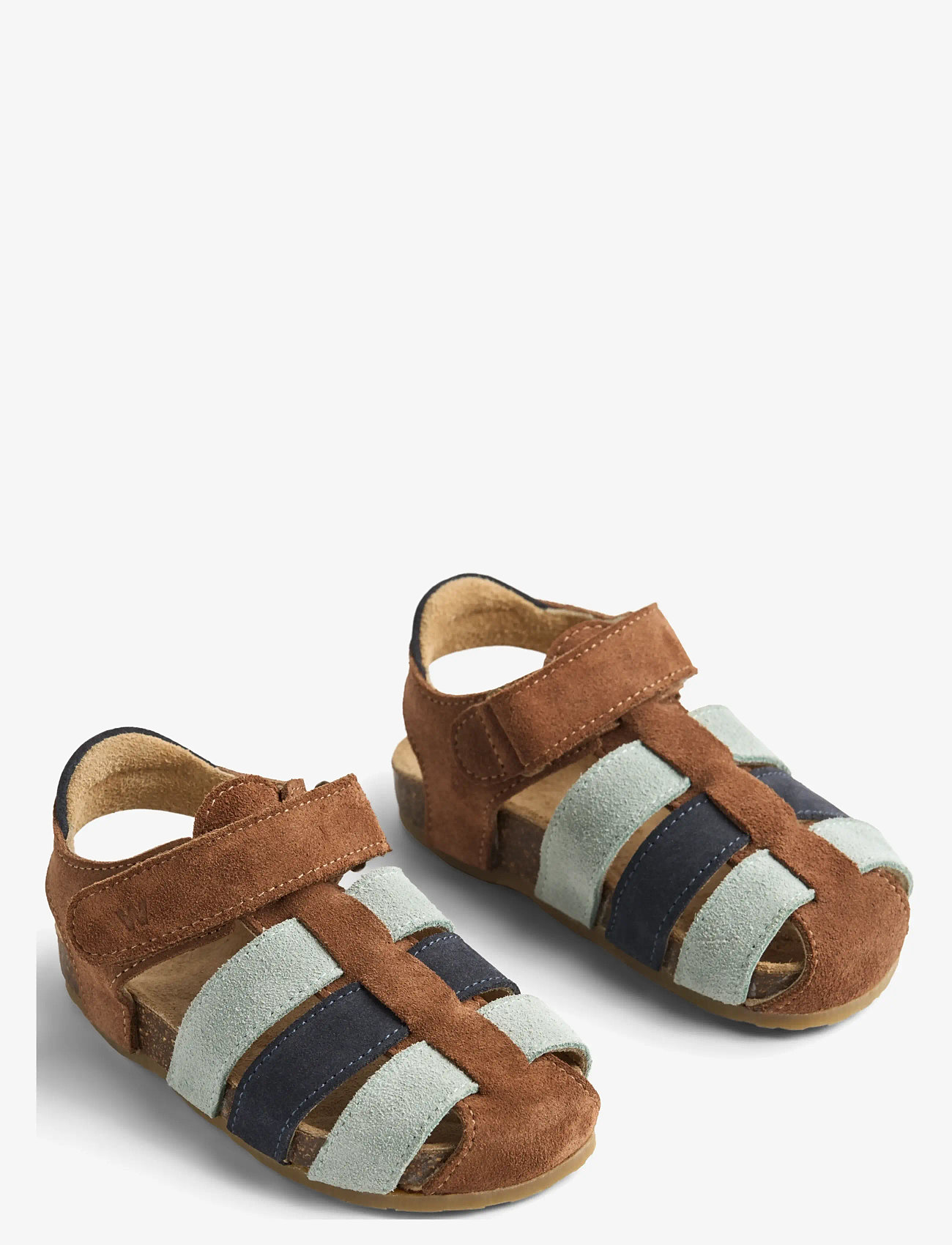 Wheat - Sandal Izzy - sandaler - navy teal water - 0