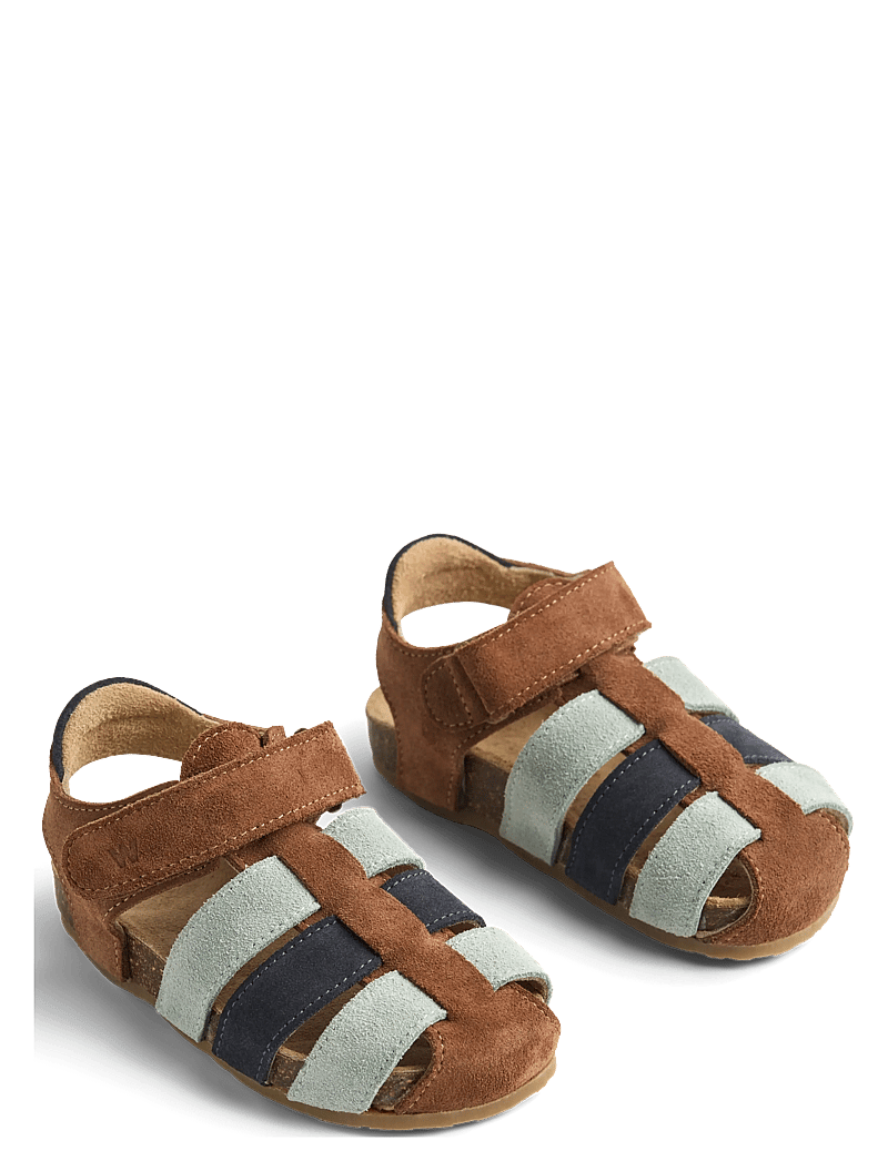 Wheat - Sandal Izzy - sandaler - navy teal water - 0