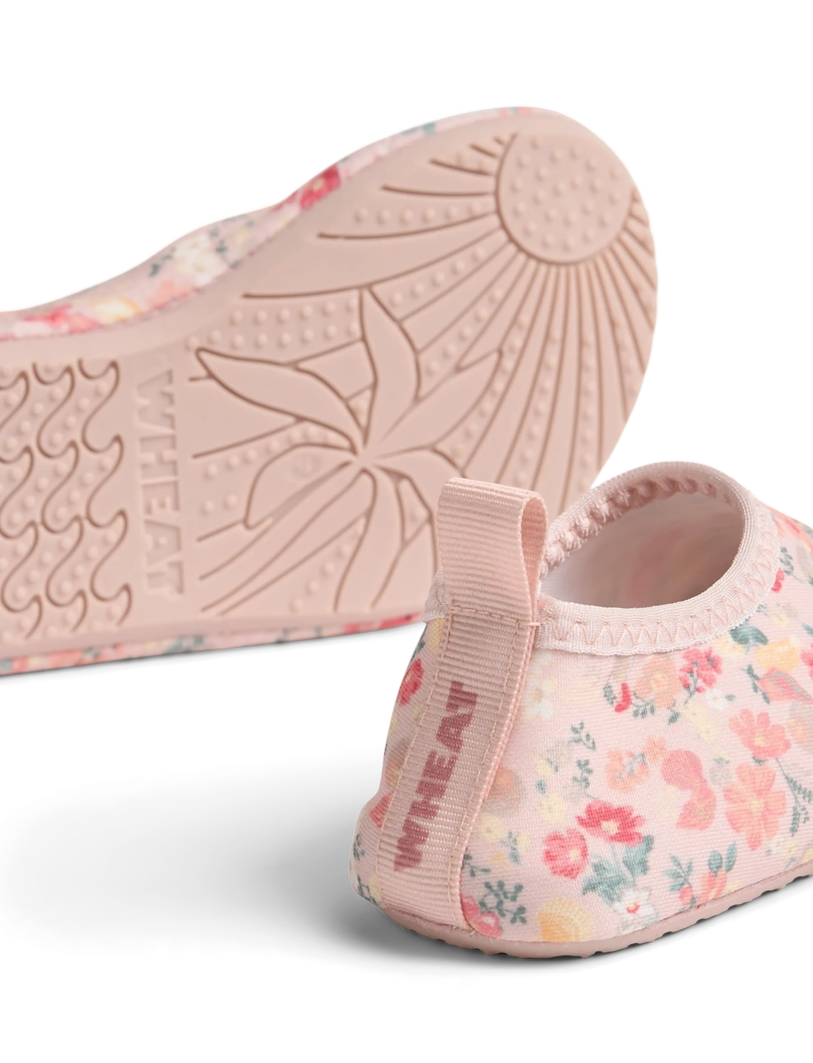 Wheat - Swimshoe Dolphin - powder flowers and seashells - 3