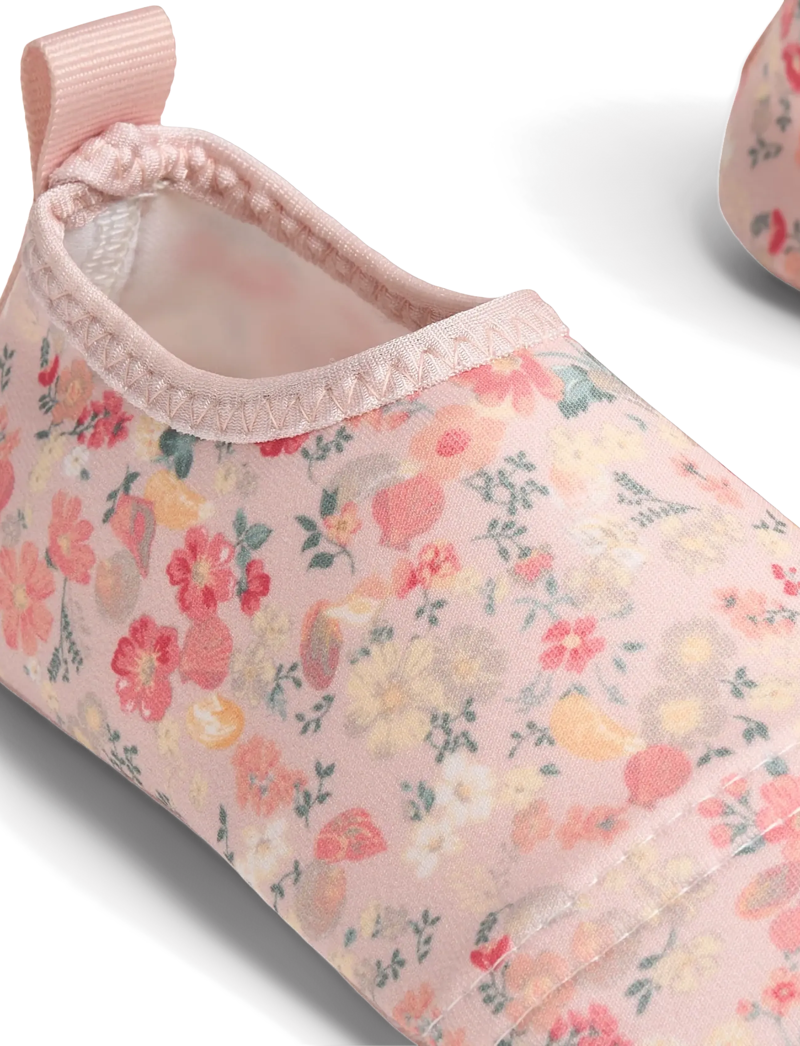 Wheat - Swimshoe Dolphin - powder flowers and seashells - 4