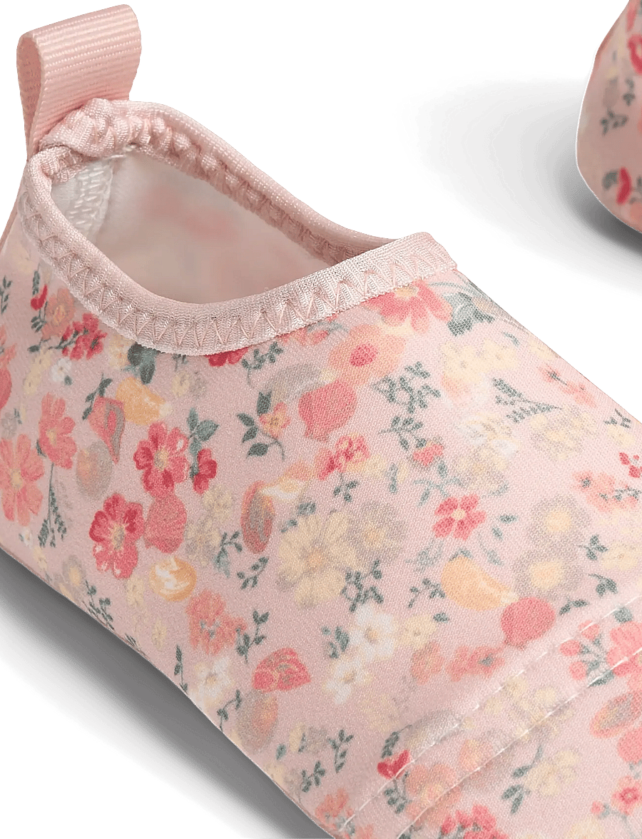 Wheat - Swimshoe Dolphin - powder flowers and seashells - 4