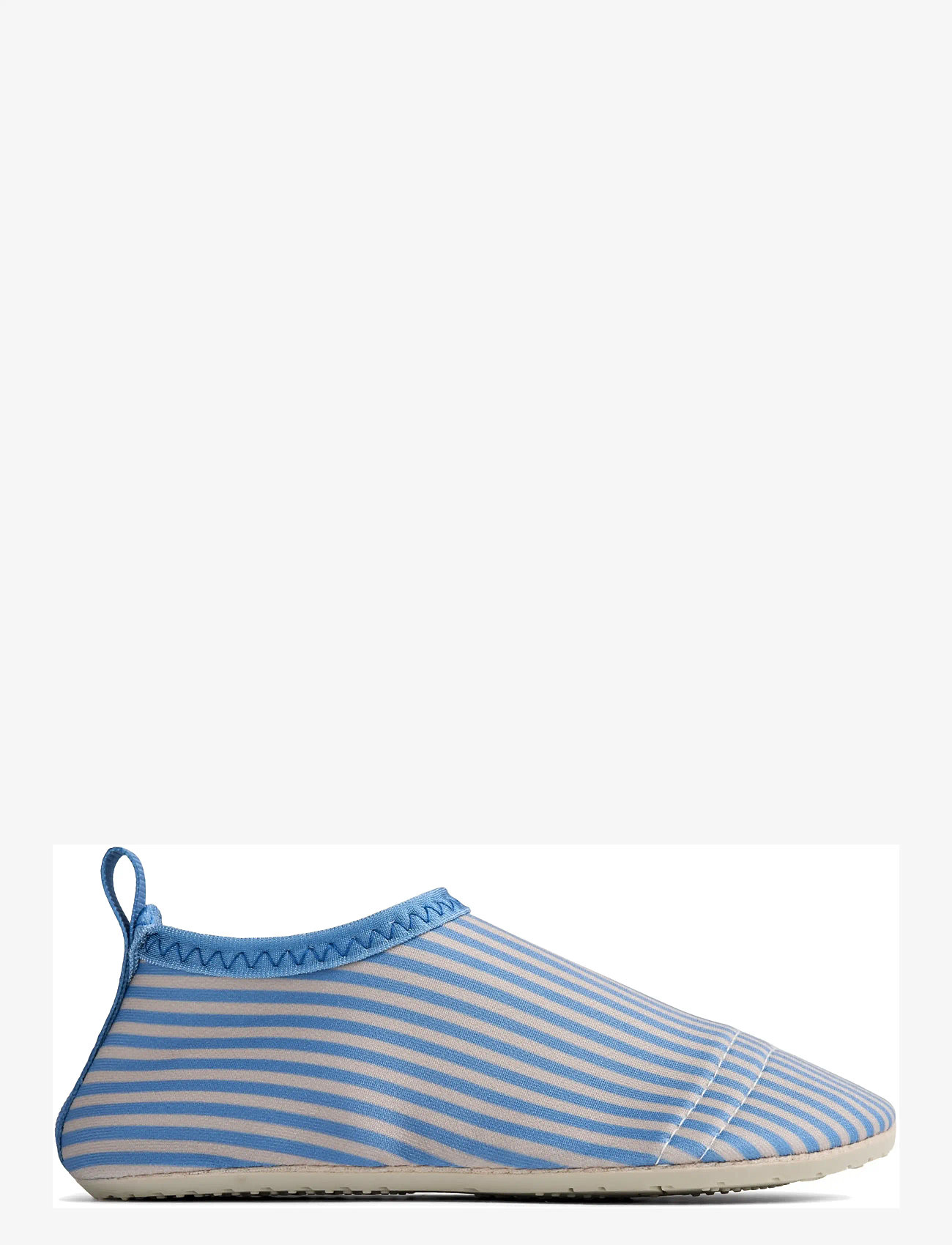 Wheat - Swimshoe Dolphin - water shoes - blue swim stripe - 1