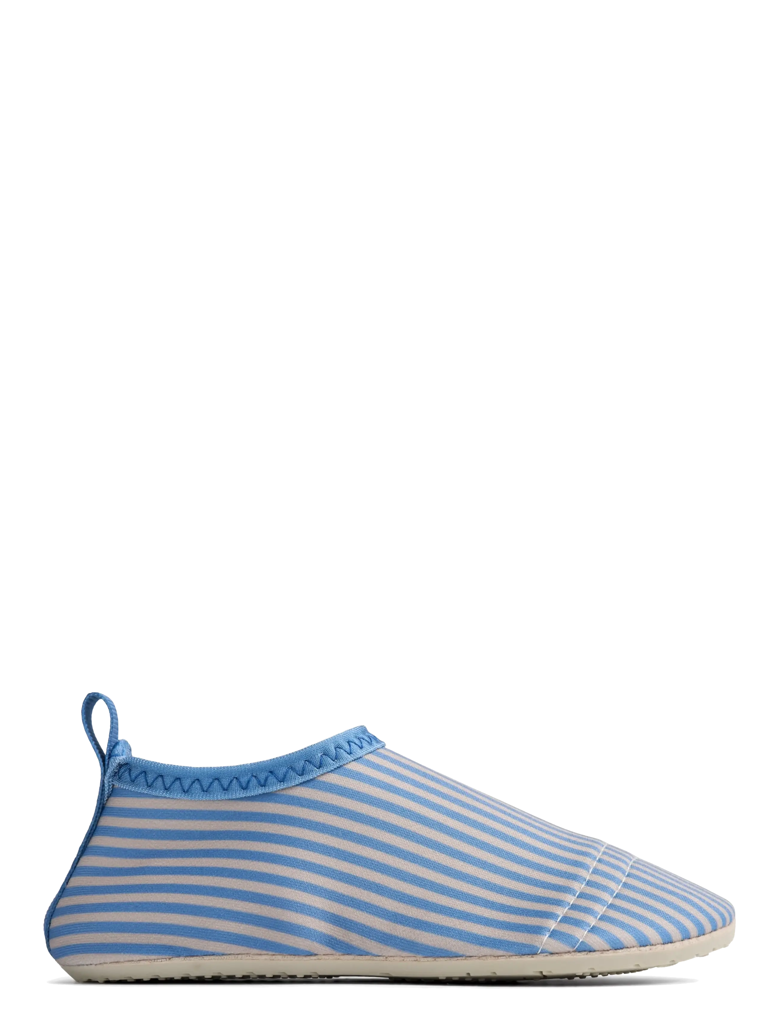 Wheat - Swimshoe Dolphin - blue swim stripe - 1