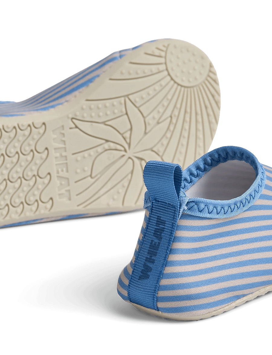 Wheat - Swimshoe Dolphin - wasserschuhe - blue swim stripe - 3