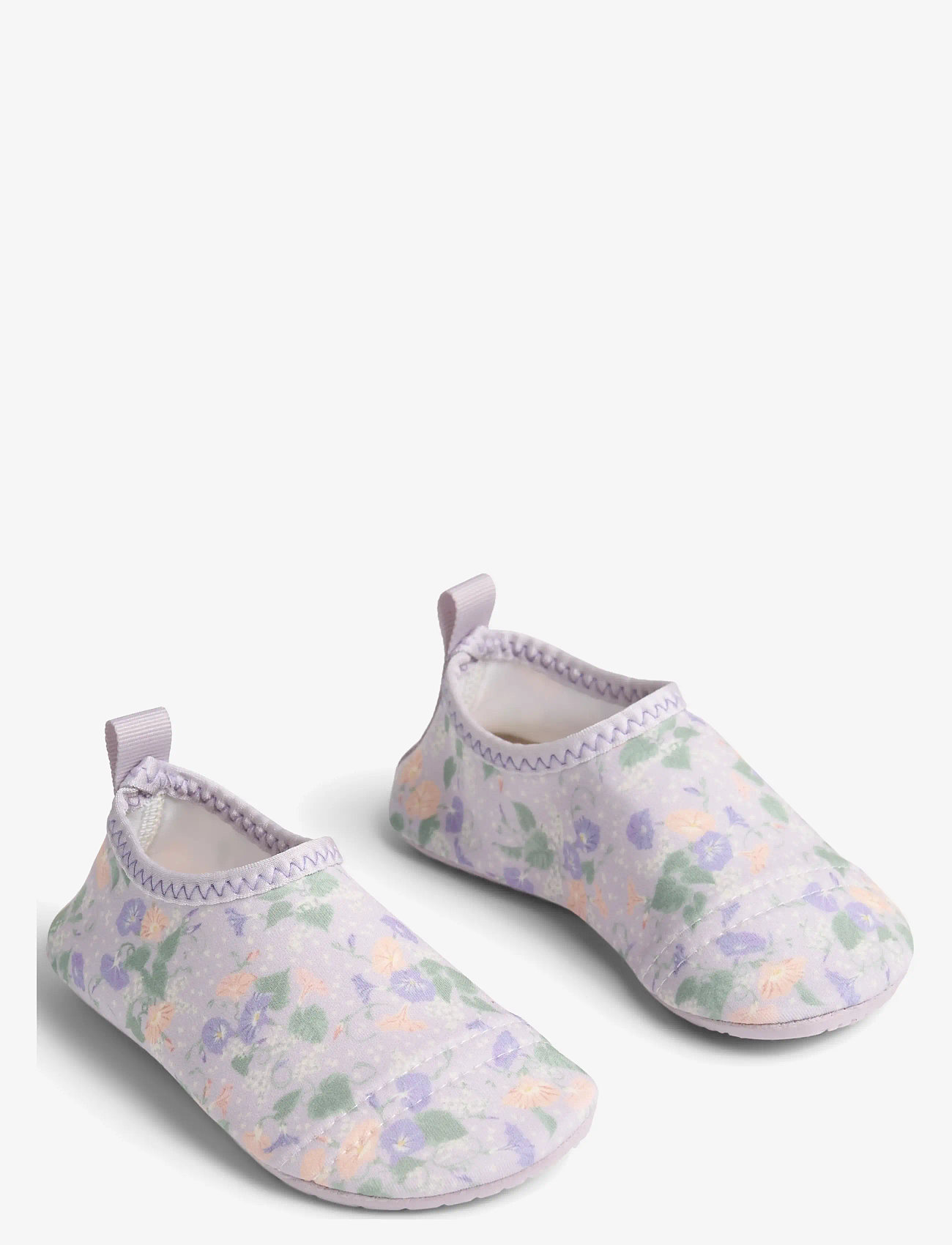 Wheat - Swimshoe Dolphin - water shoes - purple light petunias - 0