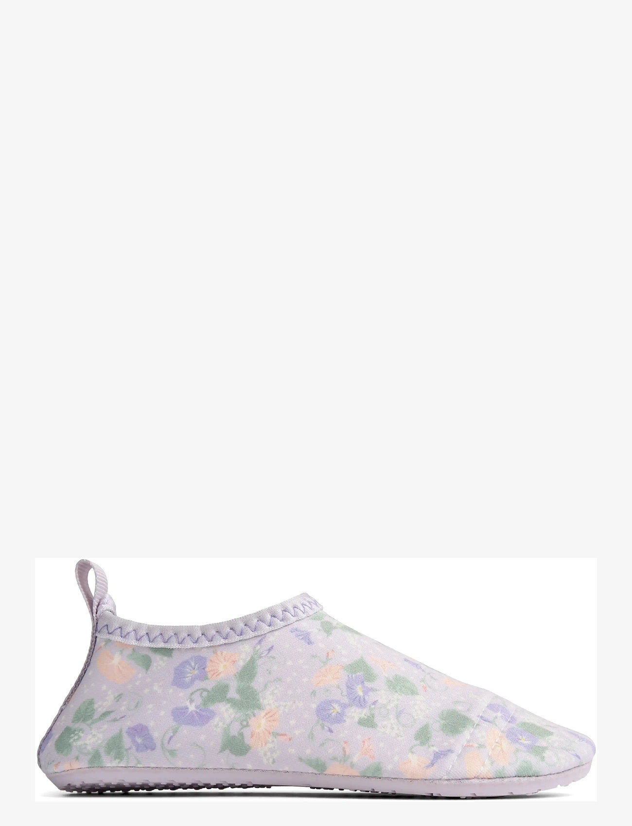Wheat - Swimshoe Dolphin - water shoes - purple light petunias - 2