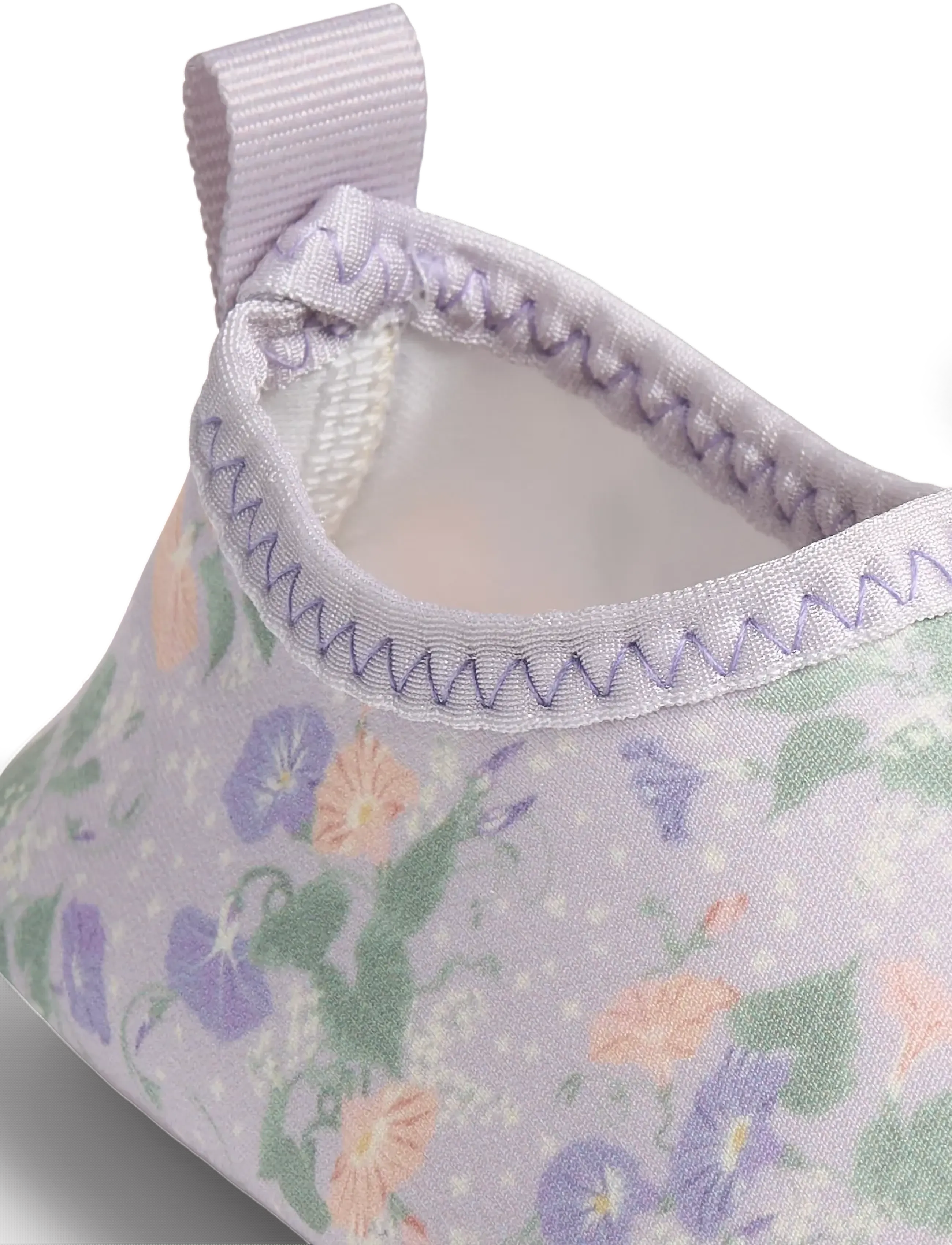 Wheat - Swimshoe Dolphin - purple light petunias - 4