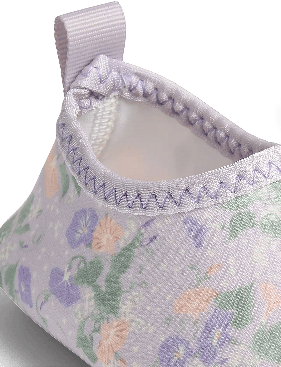 Wheat - Swimshoe Dolphin - purple light petunias - 4