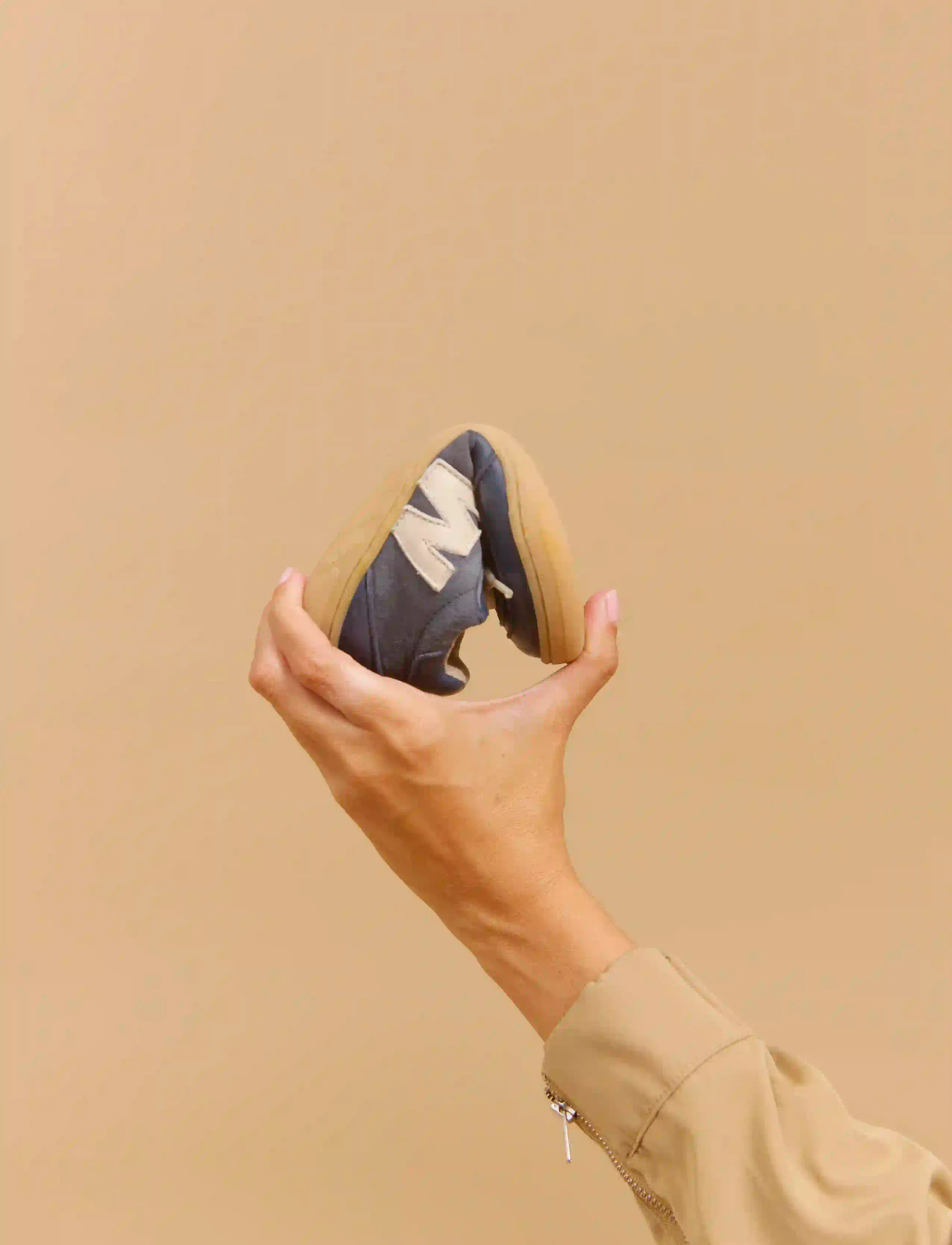 Wheat Barefoot Sneaker Aslan, 27, Navy, Sneakers > Sneakers Med Lav Top, Børn