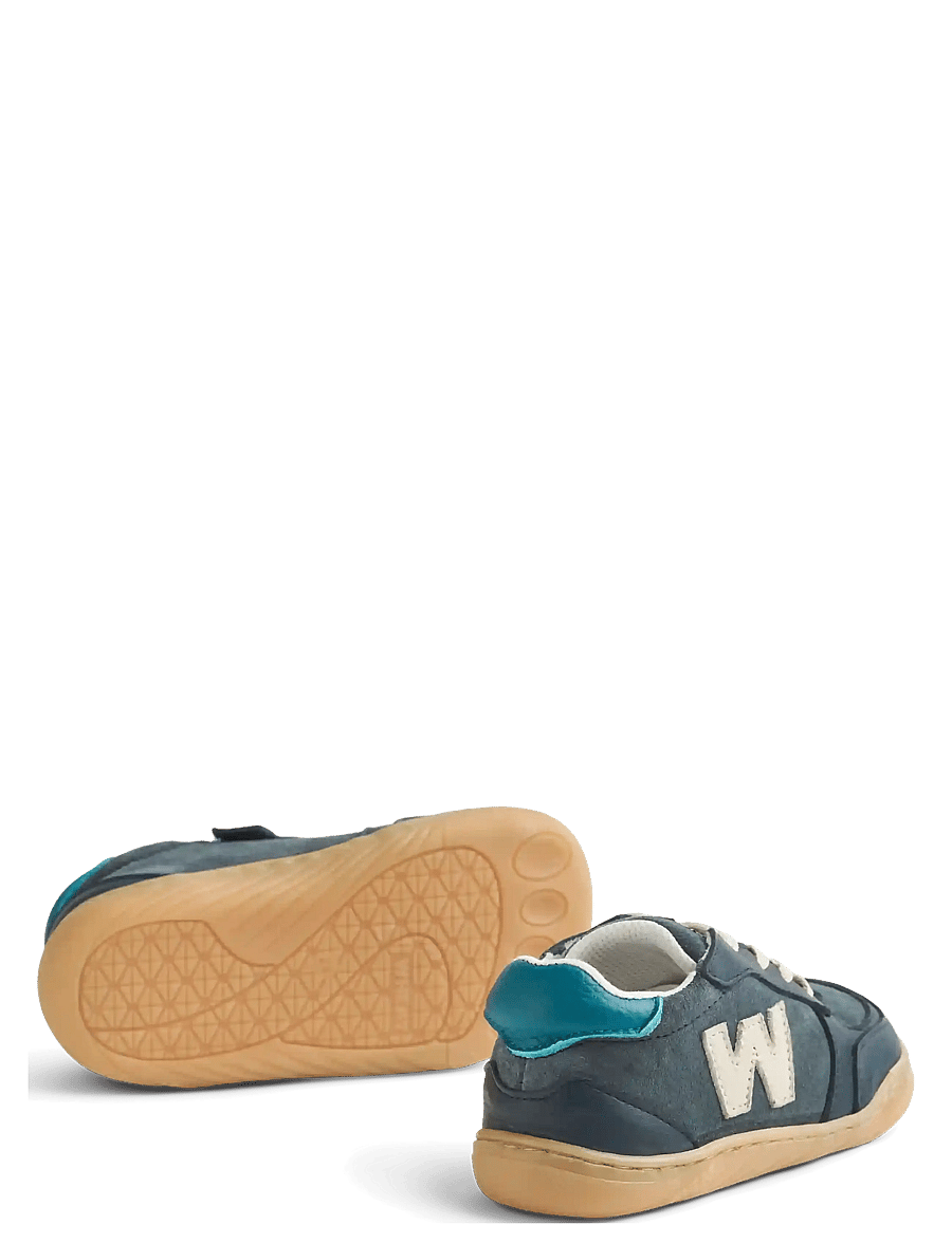 Wheat - Barefoot Sneaker Aslan - låga sneakers - dark petroleum - 2