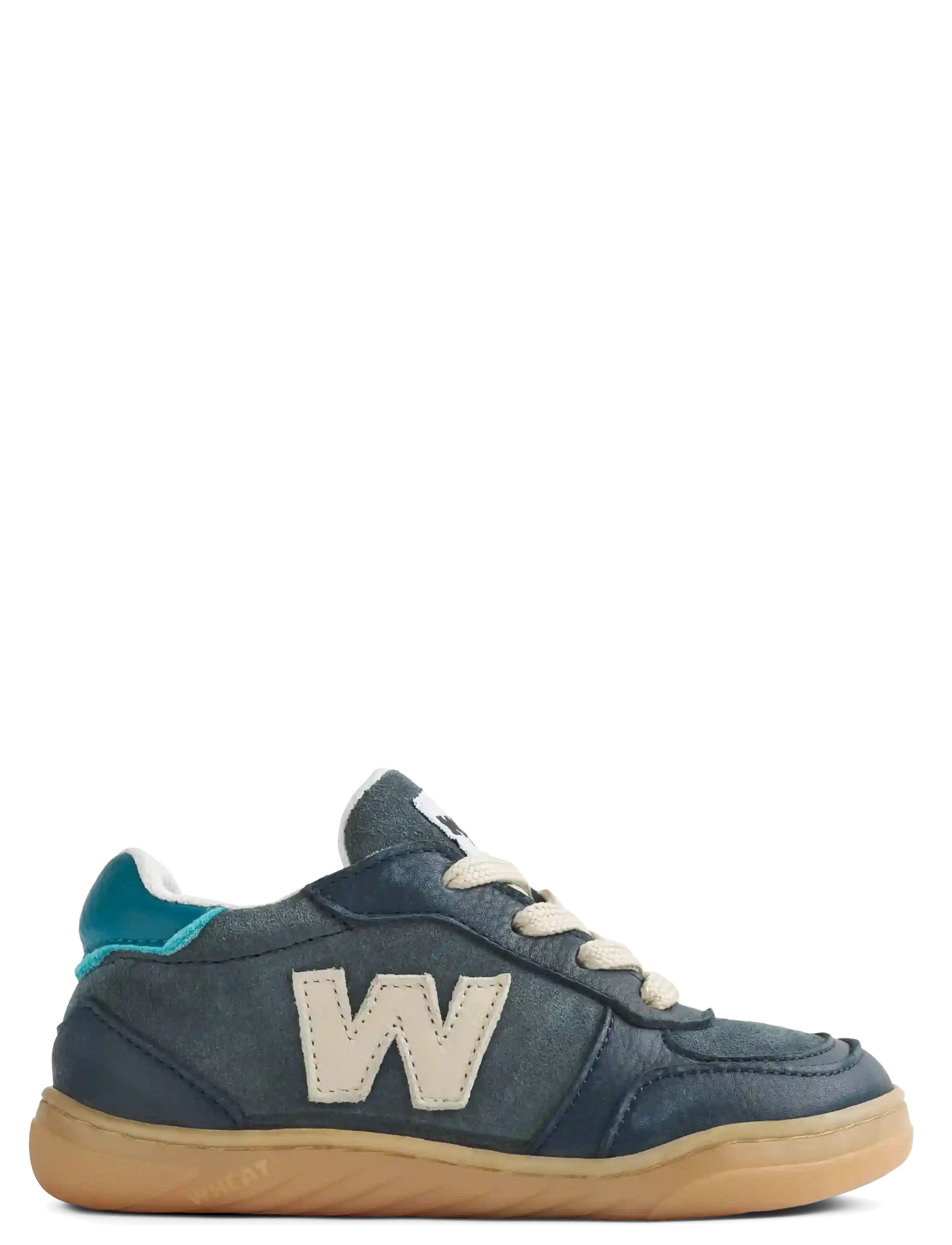 Wheat - Barefoot Sneaker Aslan - låga sneakers - dark petroleum - 3