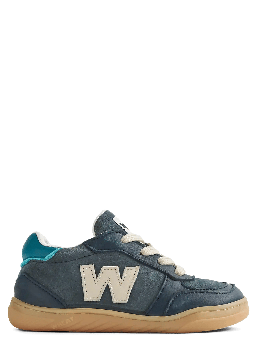 Wheat - Barefoot Sneaker Aslan - låga sneakers - dark petroleum - 3