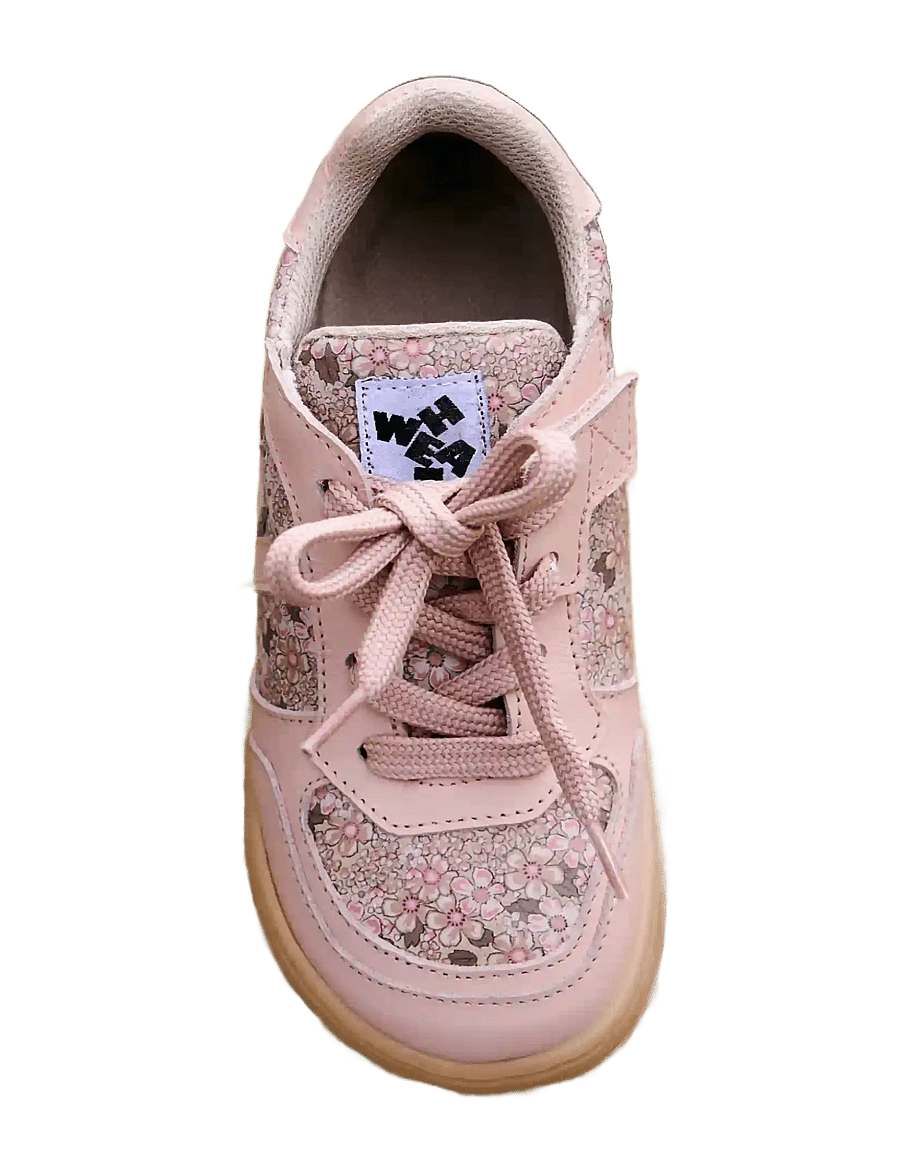Wheat - Barefoot Sneaker Aslan - kõrge säärega tossud - dime rose small flowers - 1