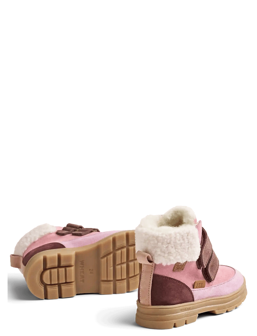 Wheat - Winterboot Milo Tex - vinterstövlar - rose - 1