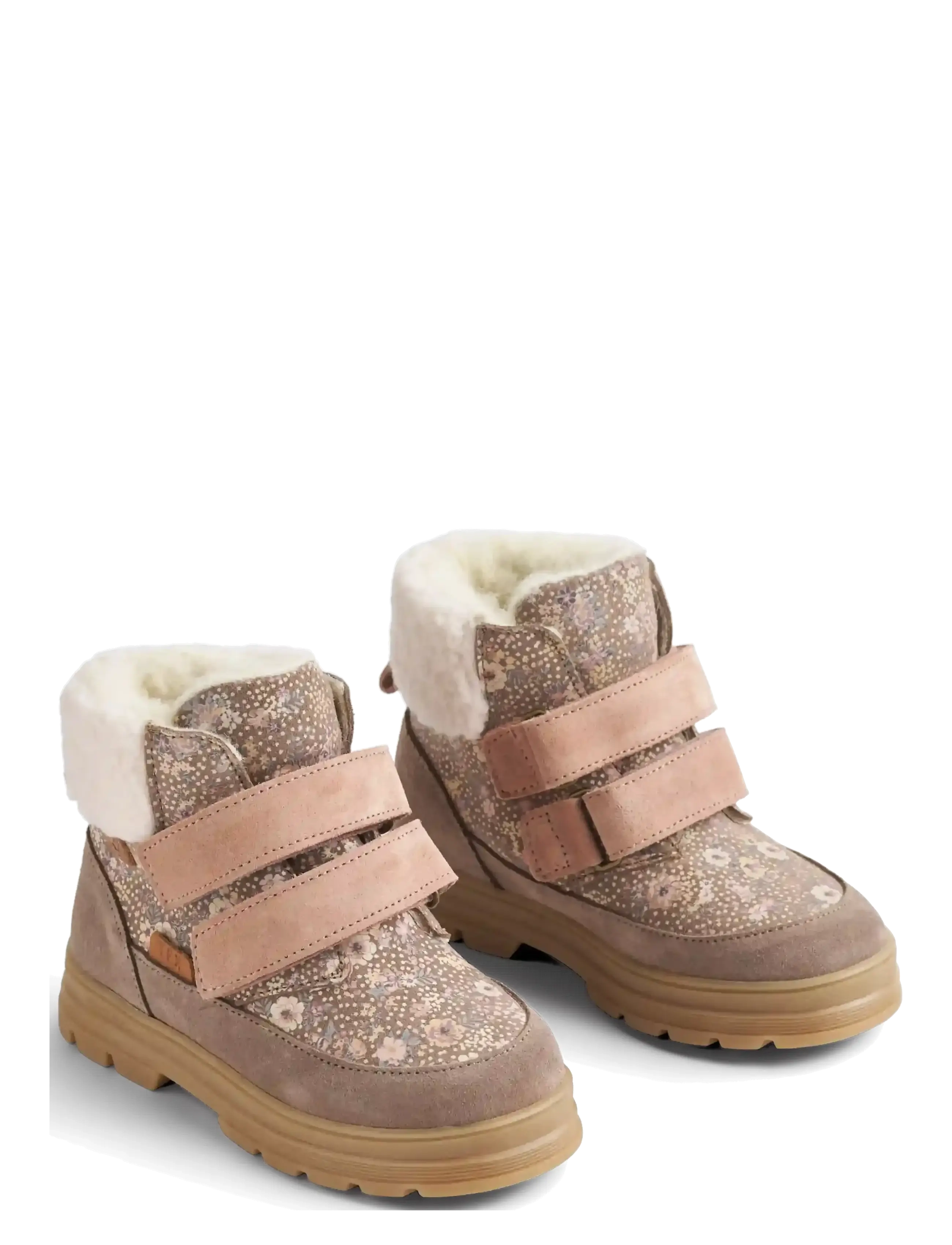 Wheat Winterboot Milo Tex - Winter boots - DRY WOOD SNOW FLOWERS / brown