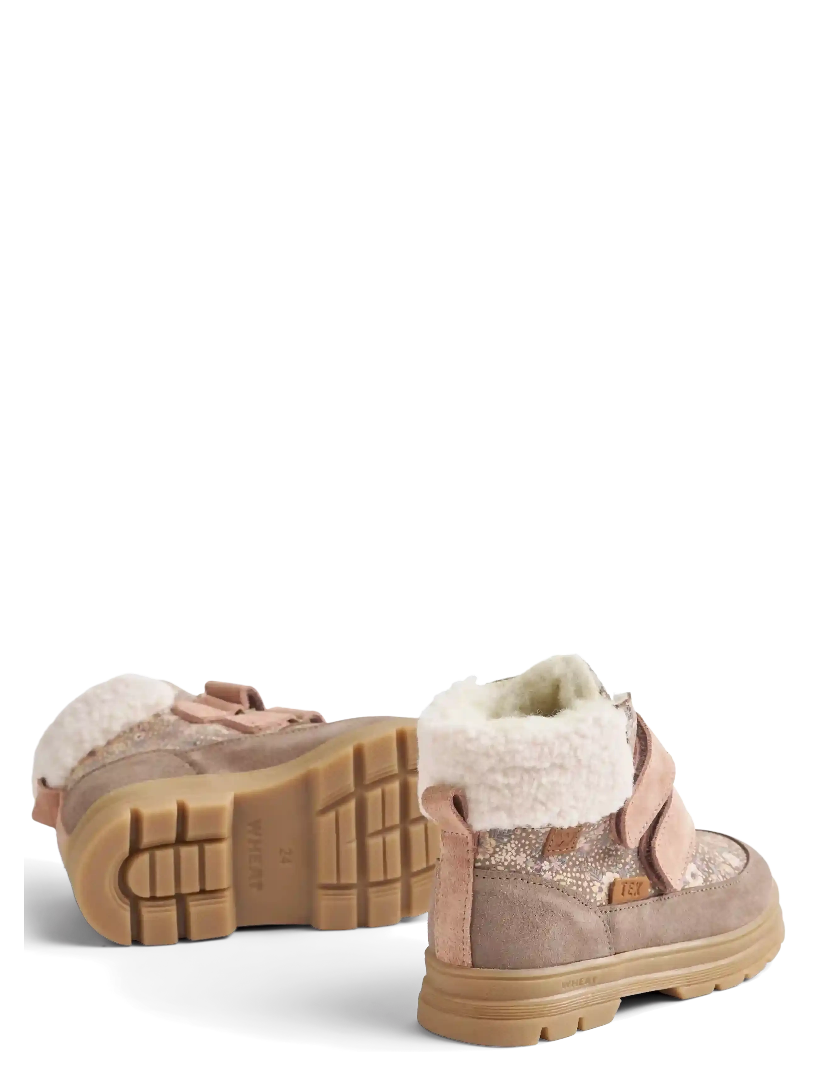 Wheat - Winterboot Milo Tex - winter boots - dry wood snow flowers - 1