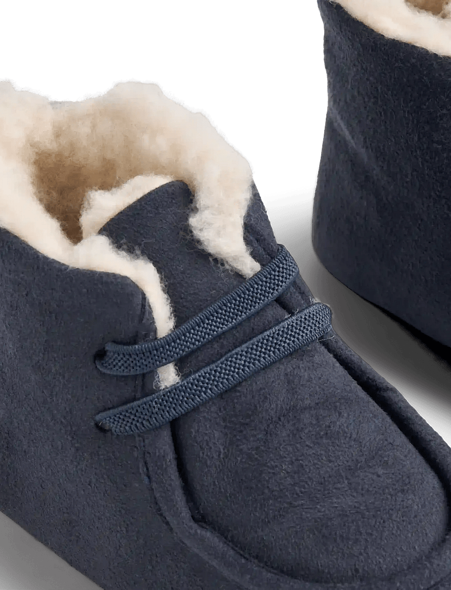 Wheat - Indoor Shoe Mae - navy - 3