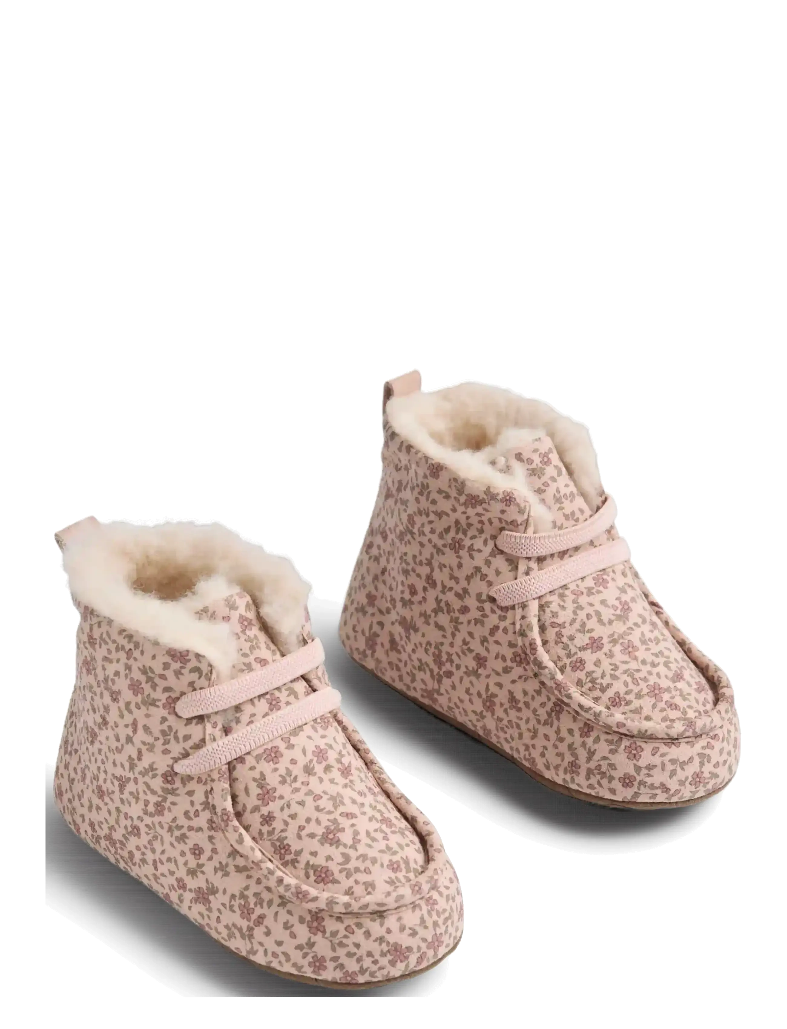 Wheat Indoor Shoe Mae - Schuhe - DIME ROSE SMALL FLOWERS / pink/rose