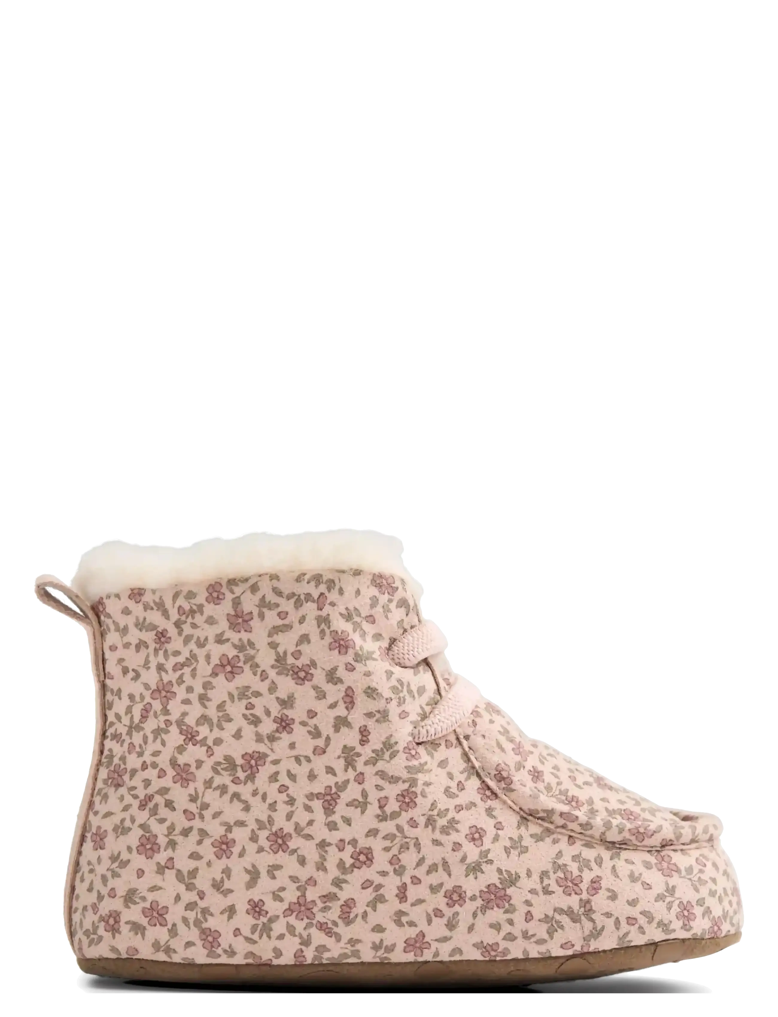 Wheat - Indoor Shoe Mae - dime rose small flowers - 2