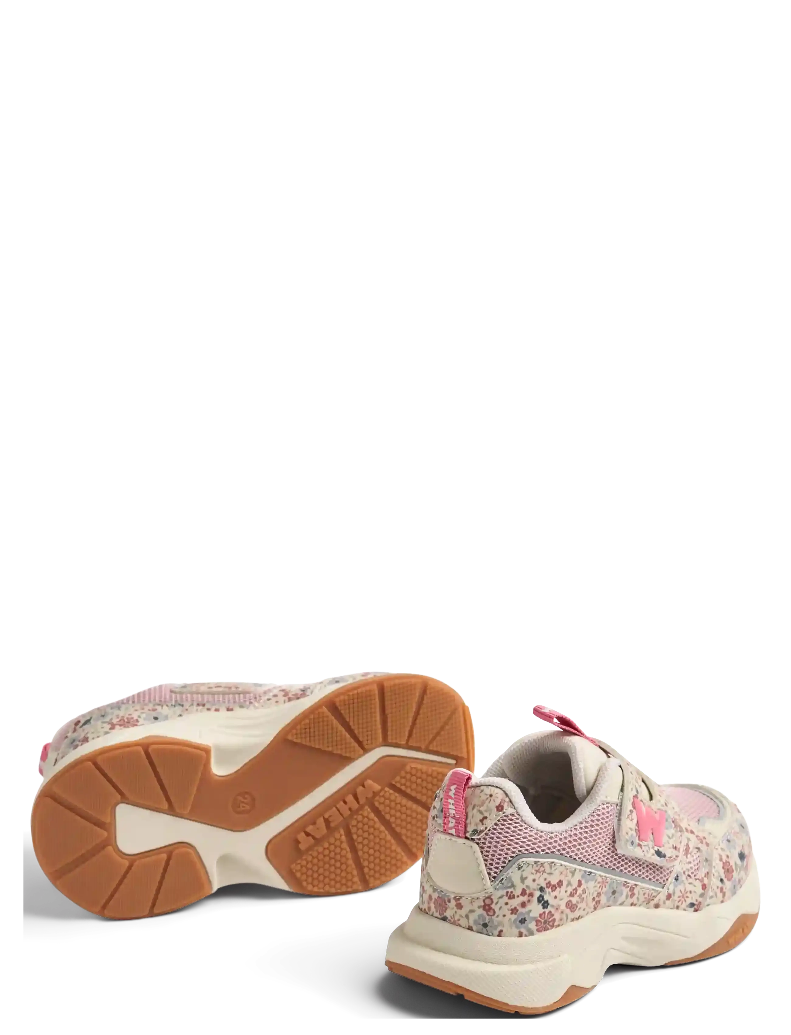 Wheat - Sneaker Cove - grey cloud flowers - 1