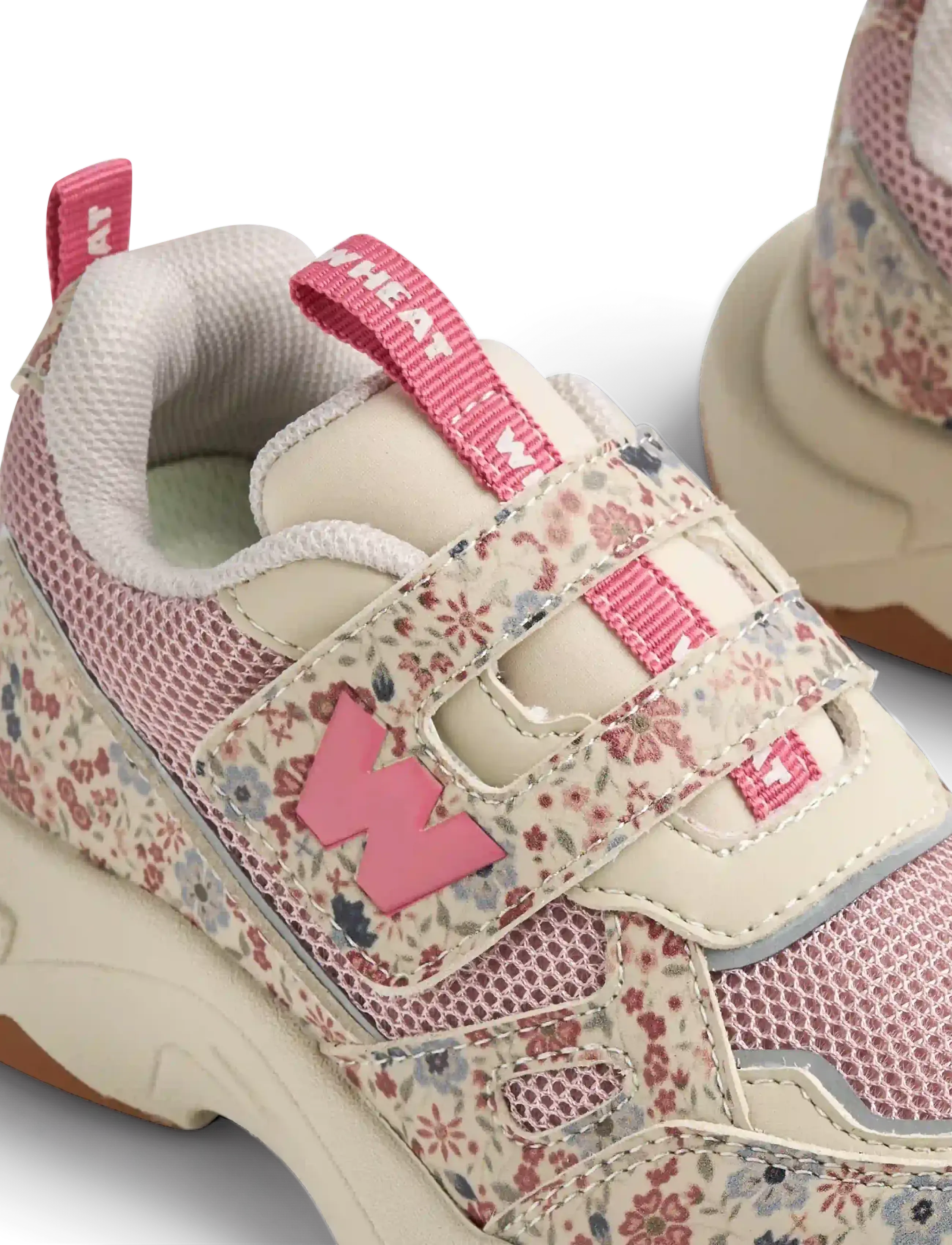Wheat - Sneaker Cove - grey cloud flowers - 3