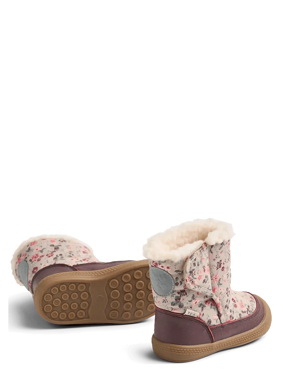 Wheat - Winterboot Delaney 2.0 Tex - vinterstövlar - grey moon flowers - 1