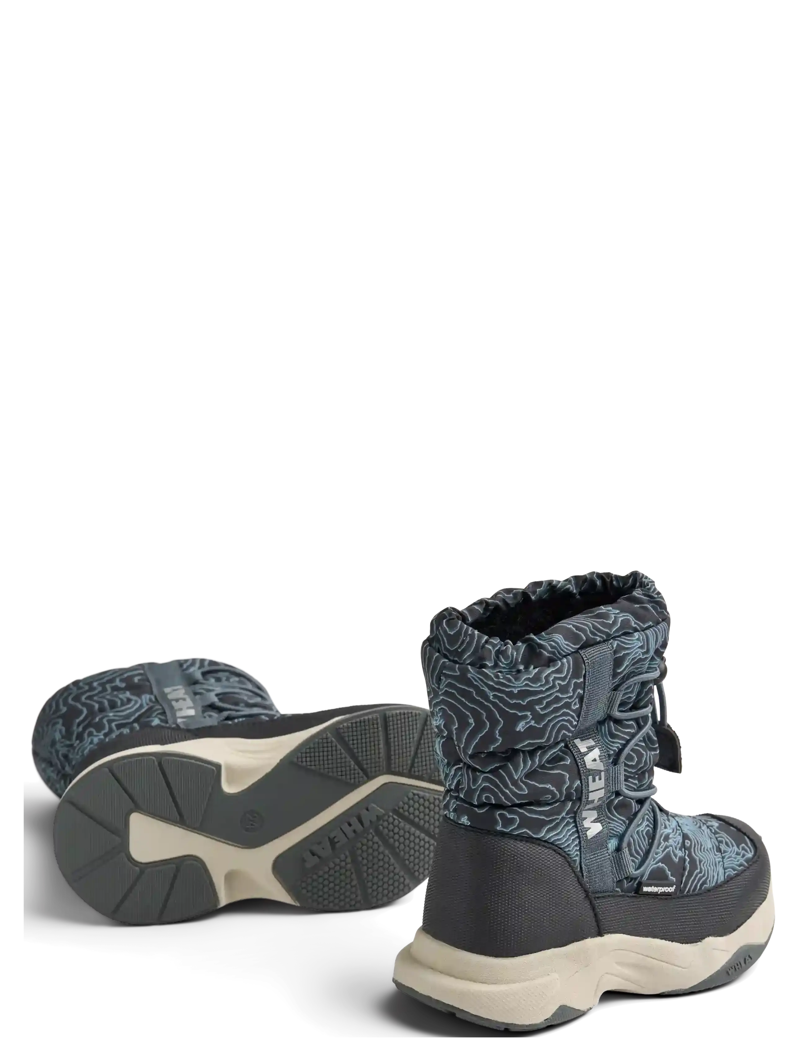 Wheat - Winterboot Cosmo - winterstiefel - elevation map - 2