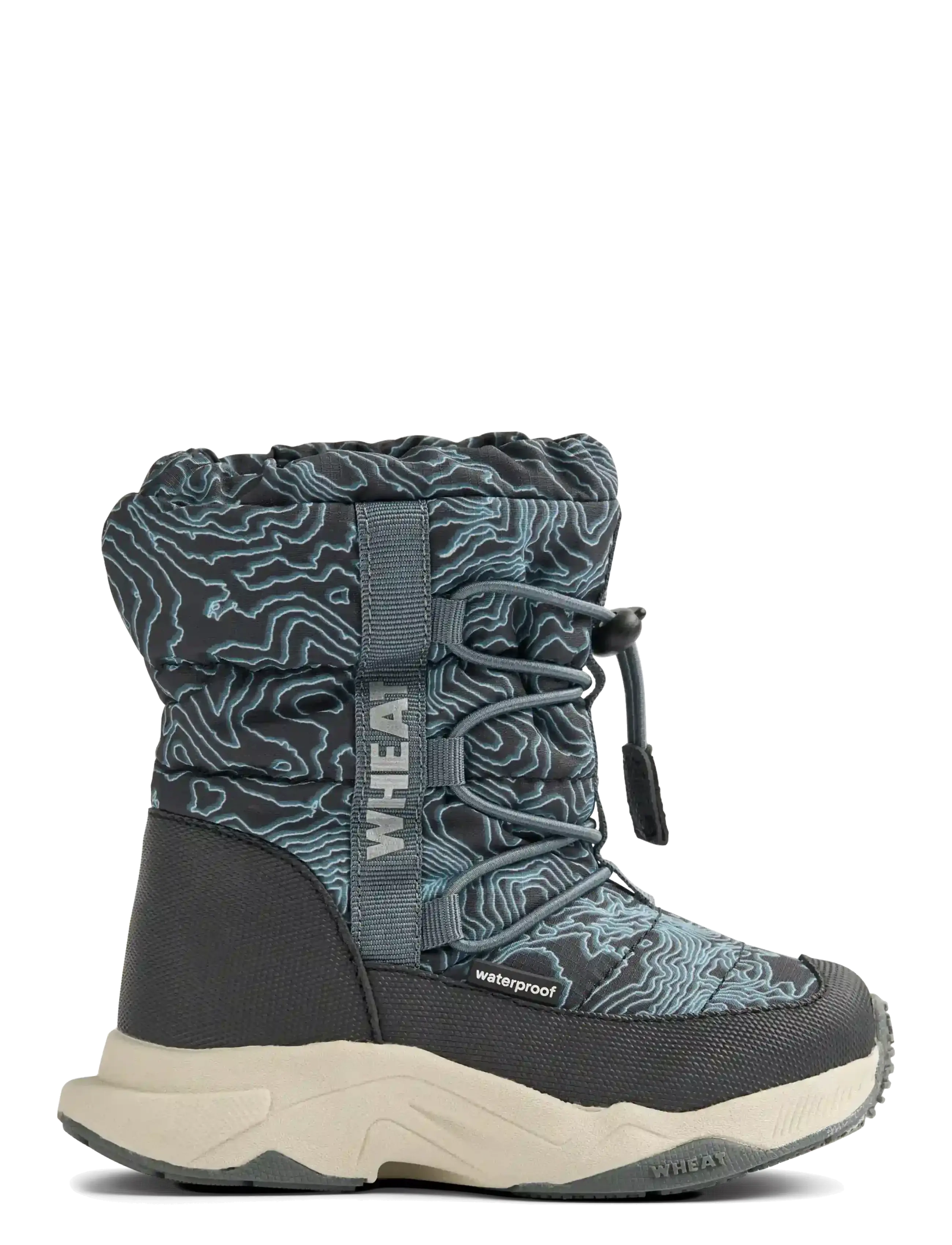 Wheat - Winterboot Cosmo - winterstiefel - elevation map - 3