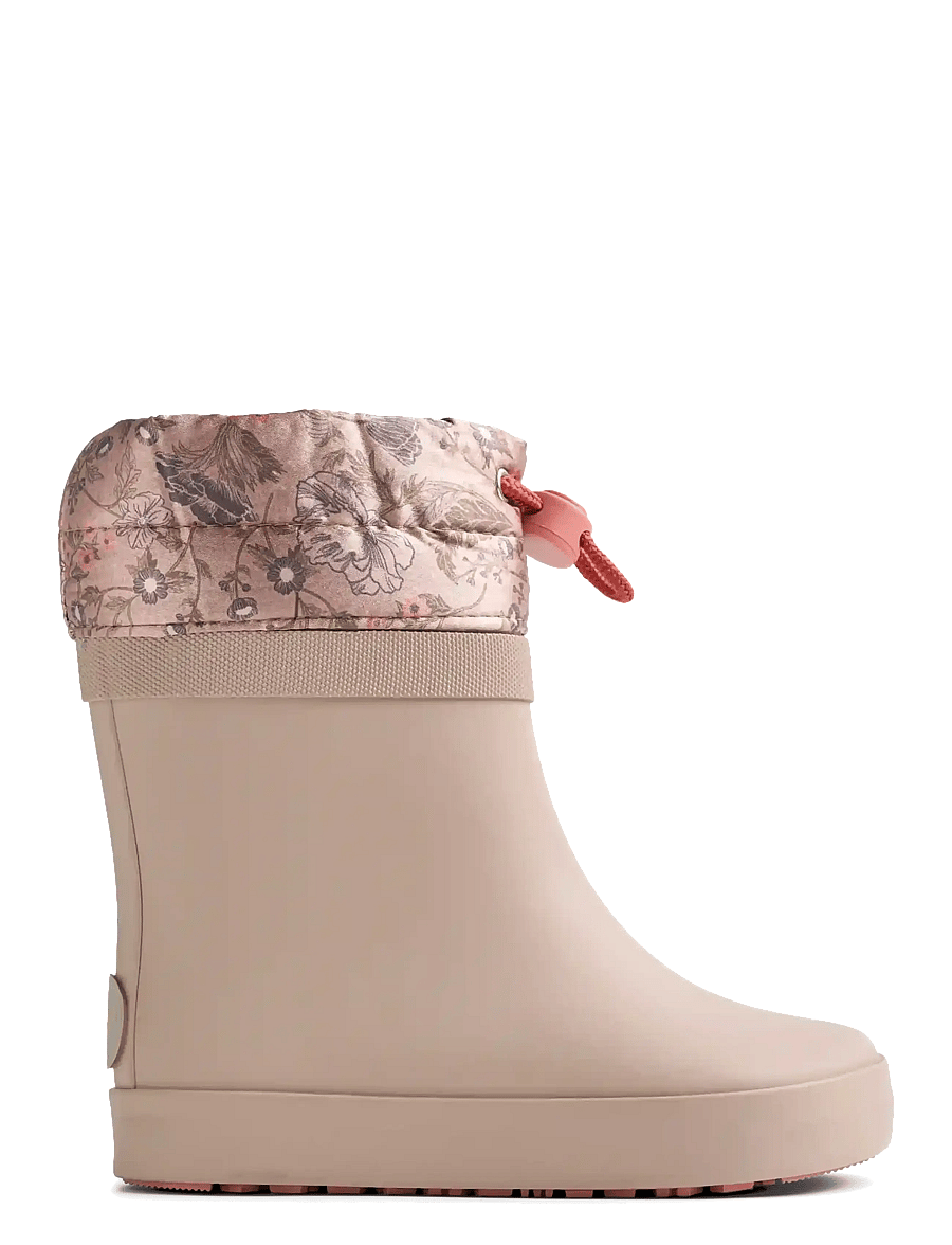 Wheat - Thermo Barefoot Rubber Boot Arden - gefütterte gummistiefel - golden flowers - 0