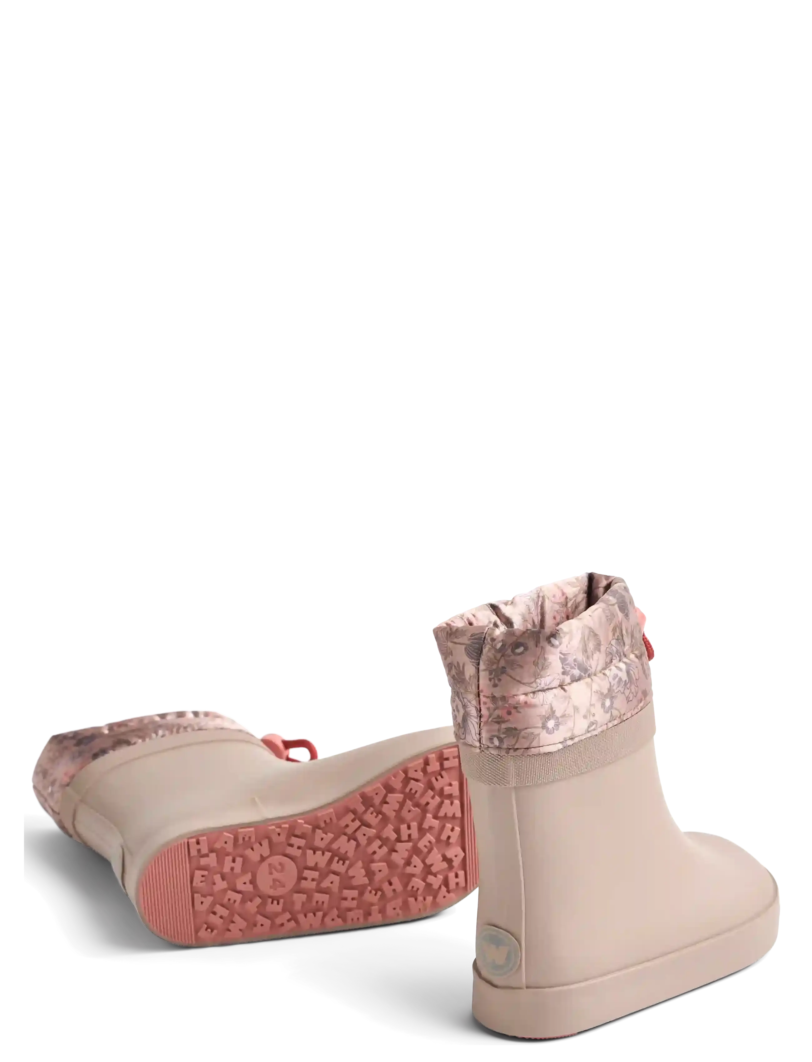 Wheat - Thermo Barefoot Rubber Boot Arden - voodriga kummikud - golden flowers - 1