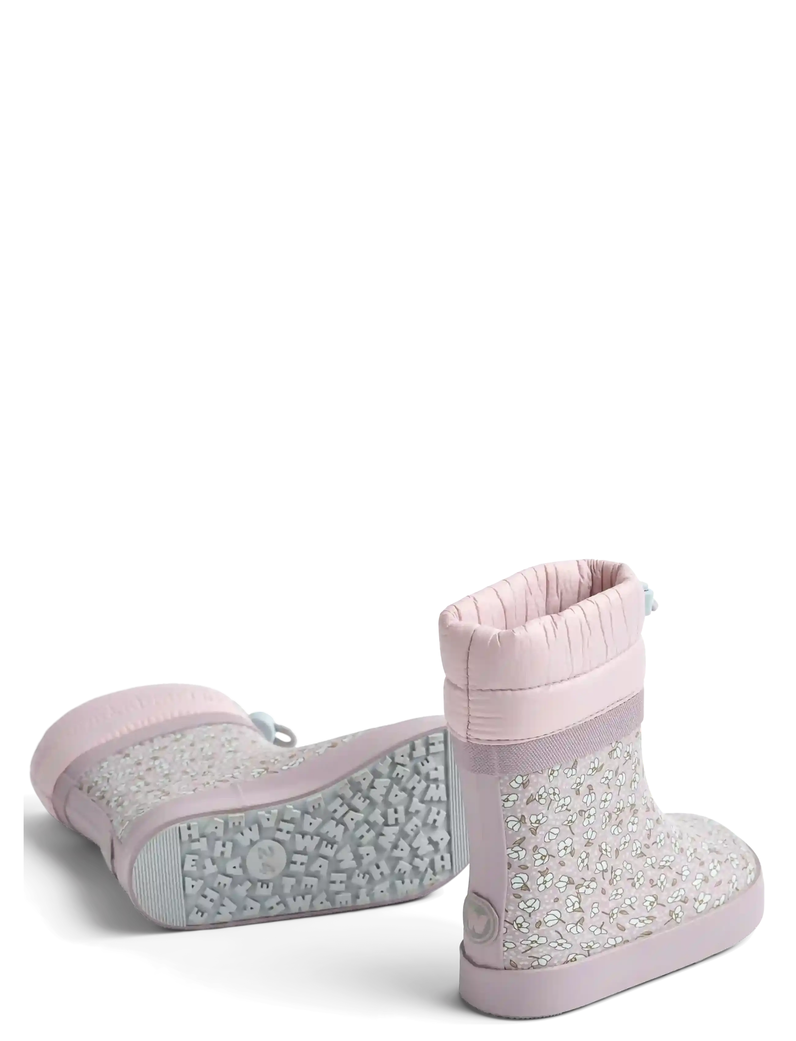 Wheat - Thermo Barefoot Rubber Boot Arden - gummistøvler med for - lilac blue flowers - 1