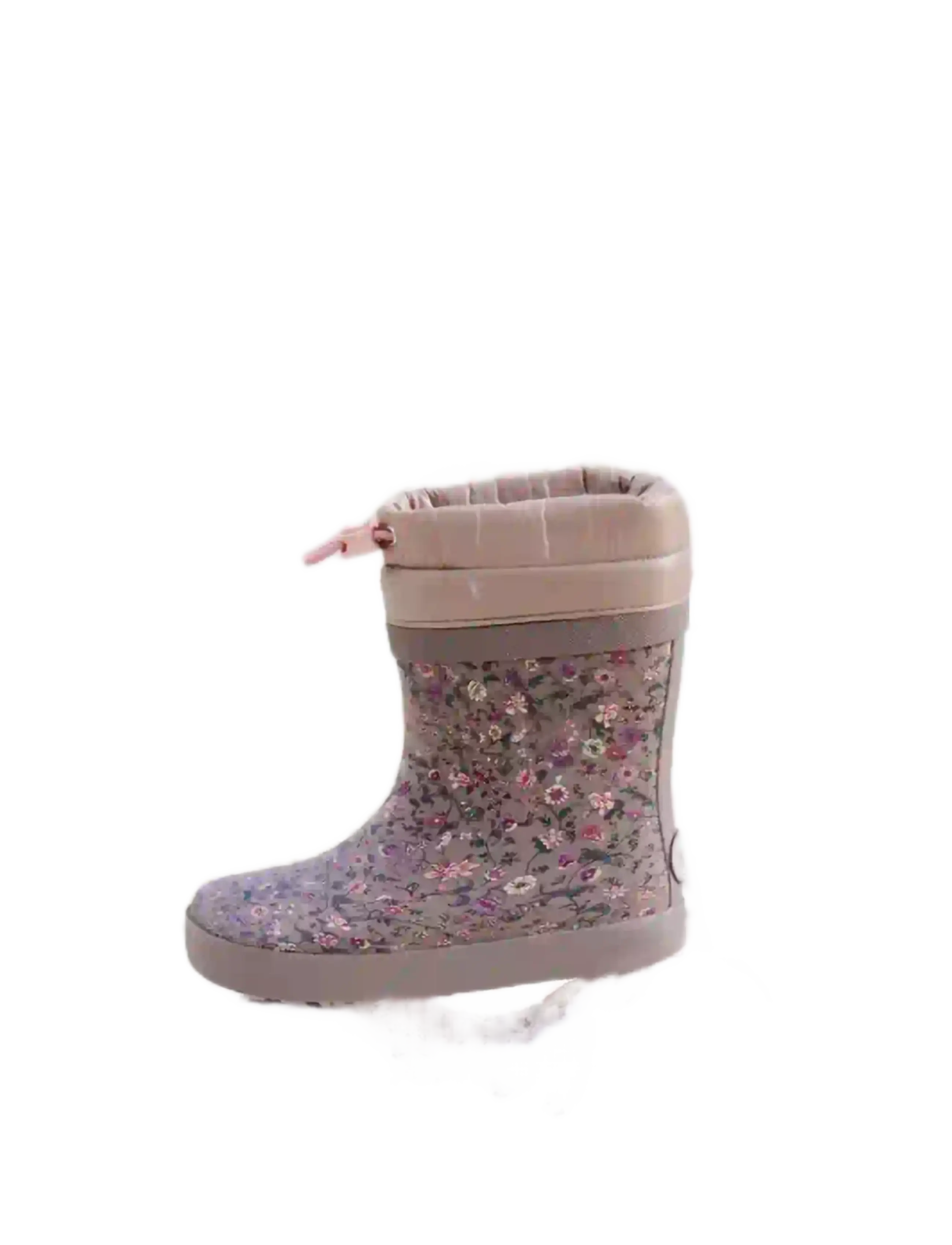 Wheat - Thermo Barefoot Rubber Boot Arden - gummistøvler med for - portabella flowers - 1