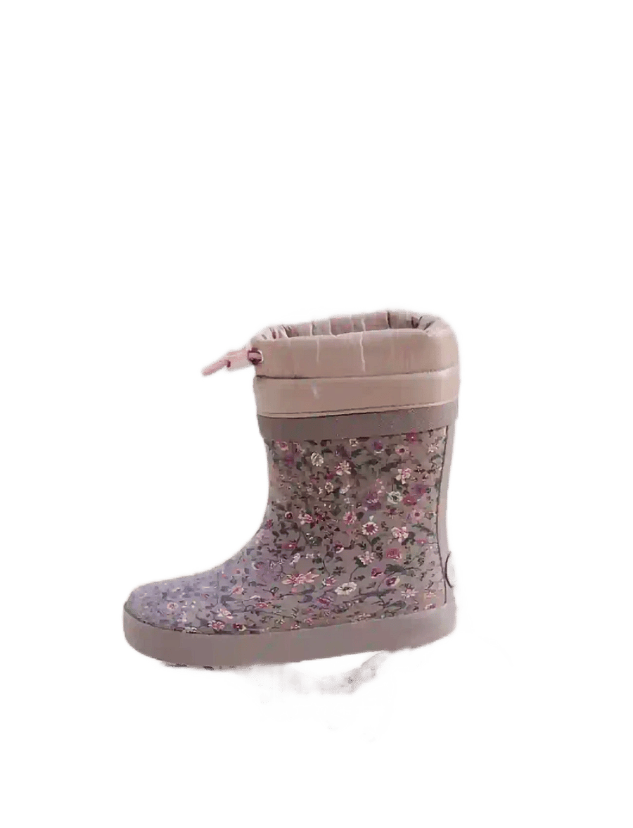 Wheat - Thermo Barefoot Rubber Boot Arden - gefütterte gummistiefel - portabella flowers - 1