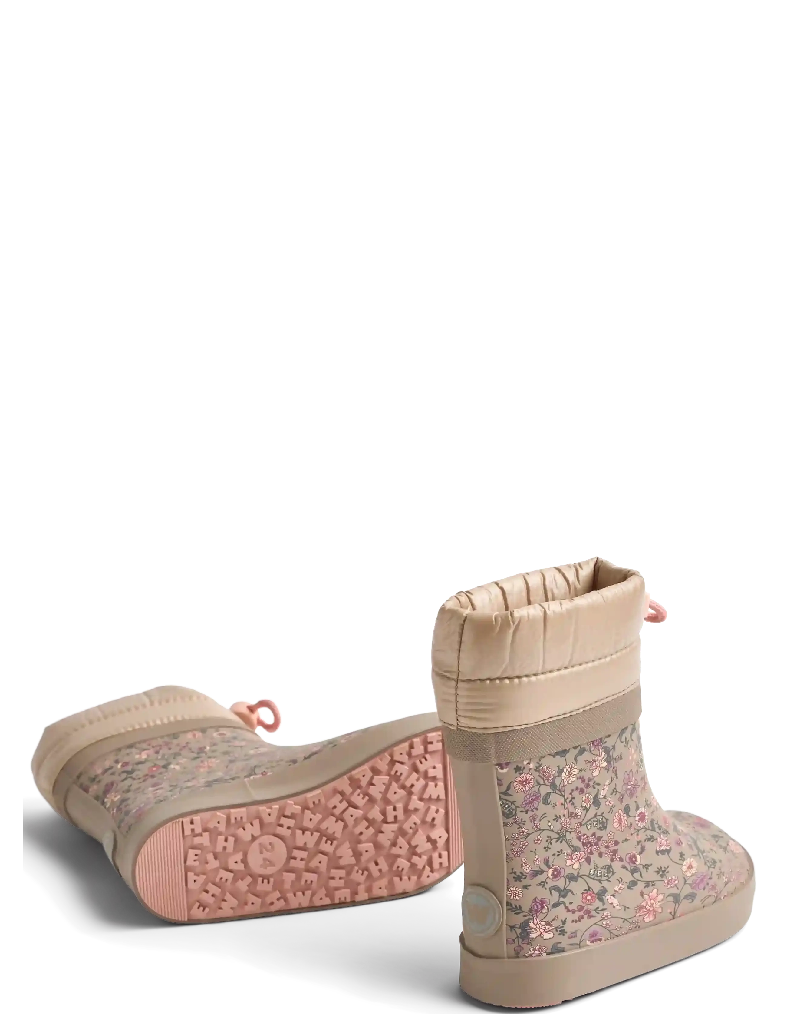 Wheat - Thermo Barefoot Rubber Boot Arden - gummistøvler med for - portabella flowers - 2
